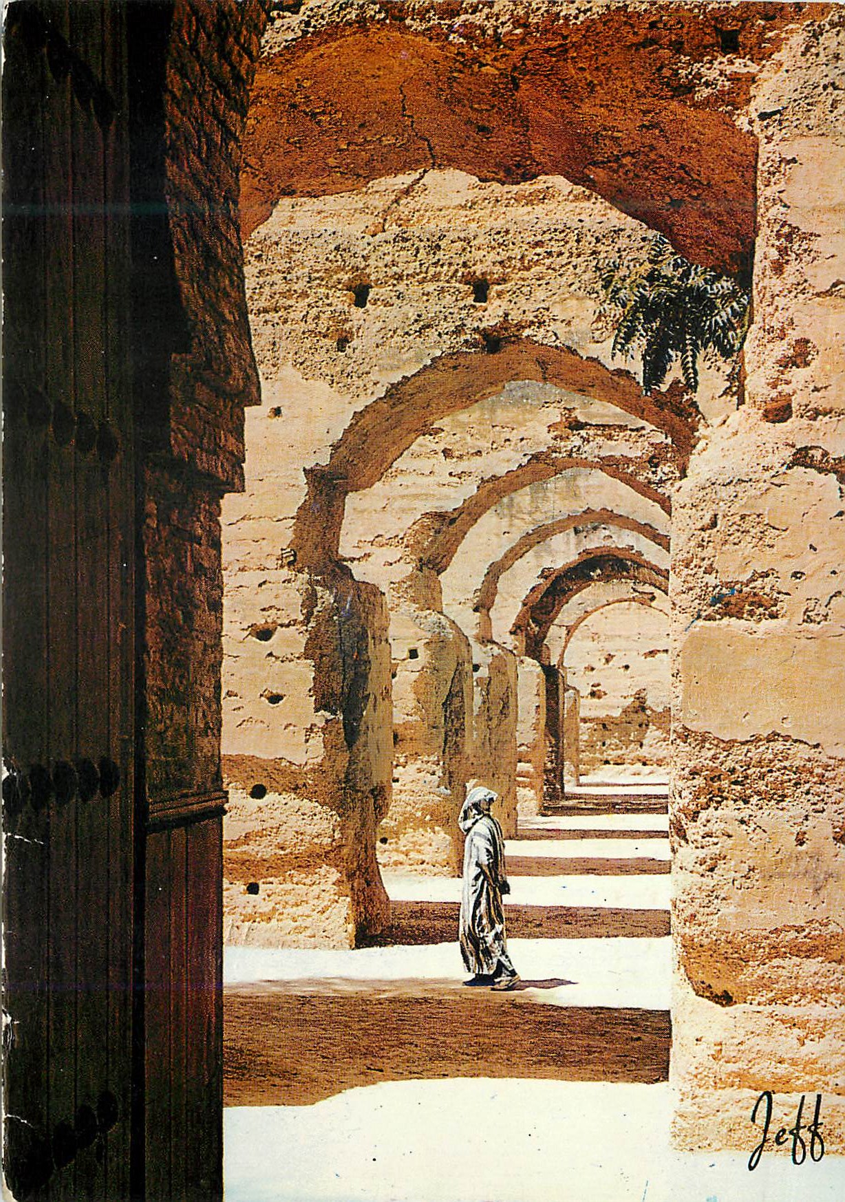 CPM Meknes Anciennes ecuries de Moulay Ismail