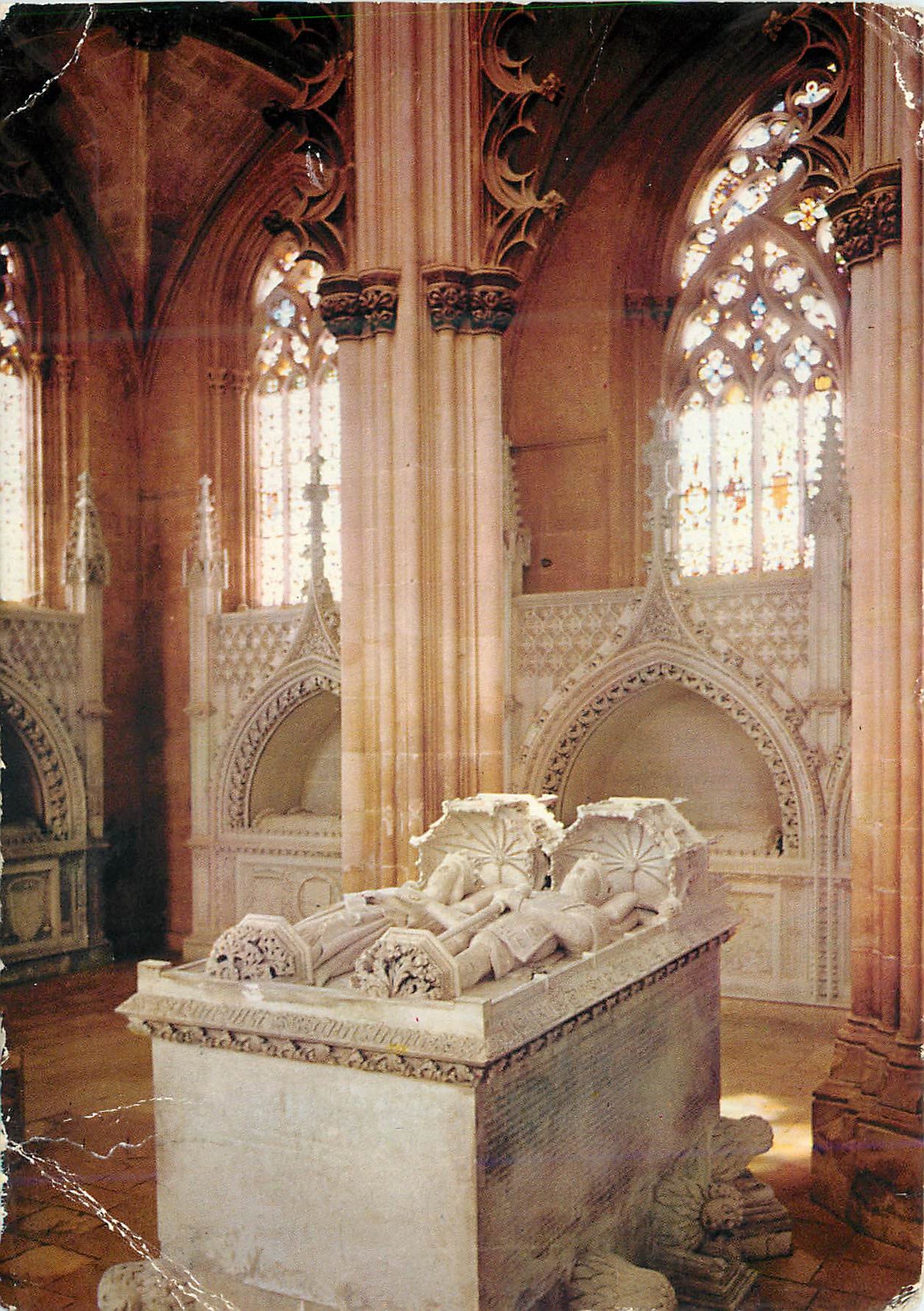 CPM Portugal Batalha Monastere Chapelle du Fondateur