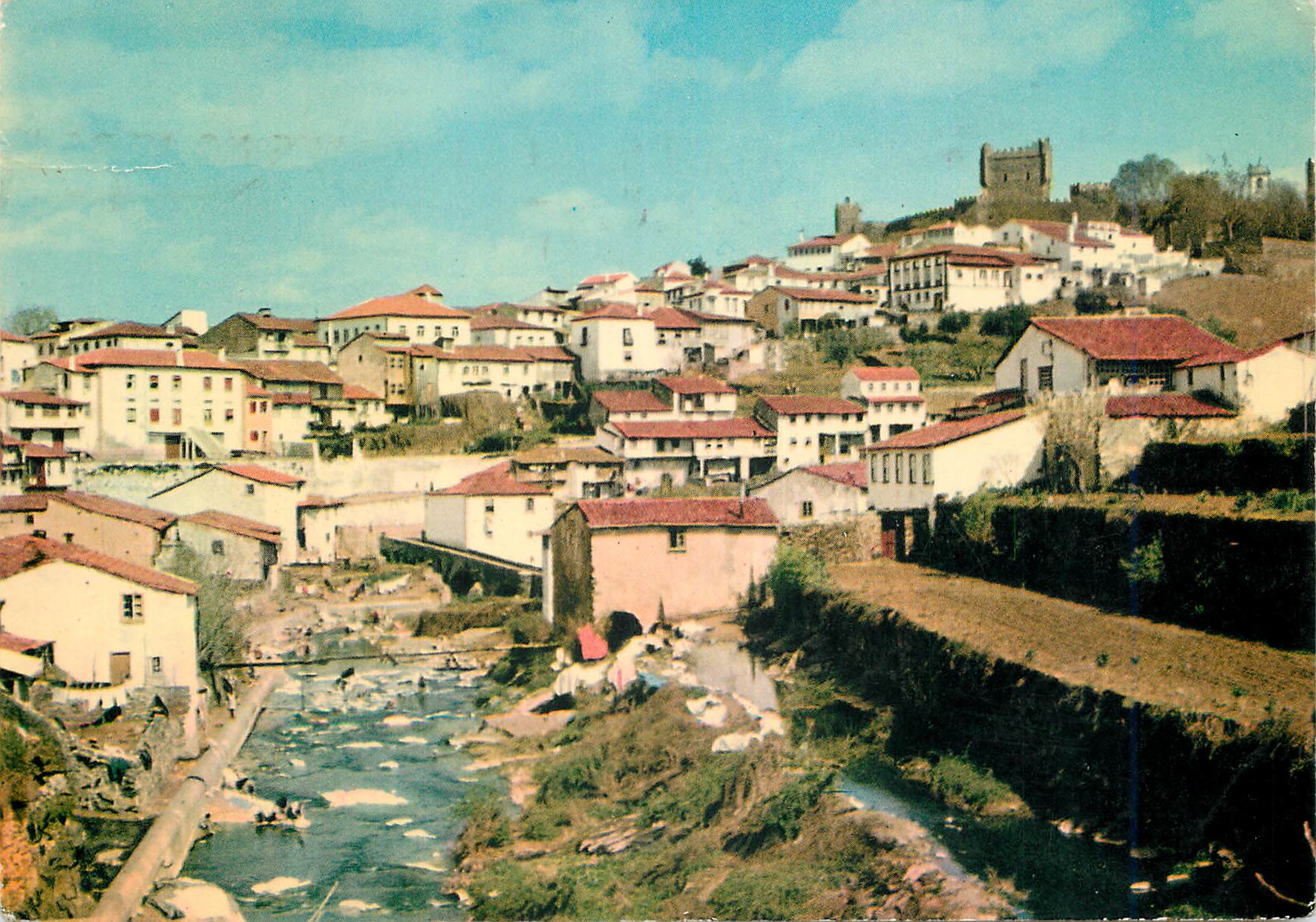 CPM Portugal Braganca Vue Partielle de la ville de Braganca