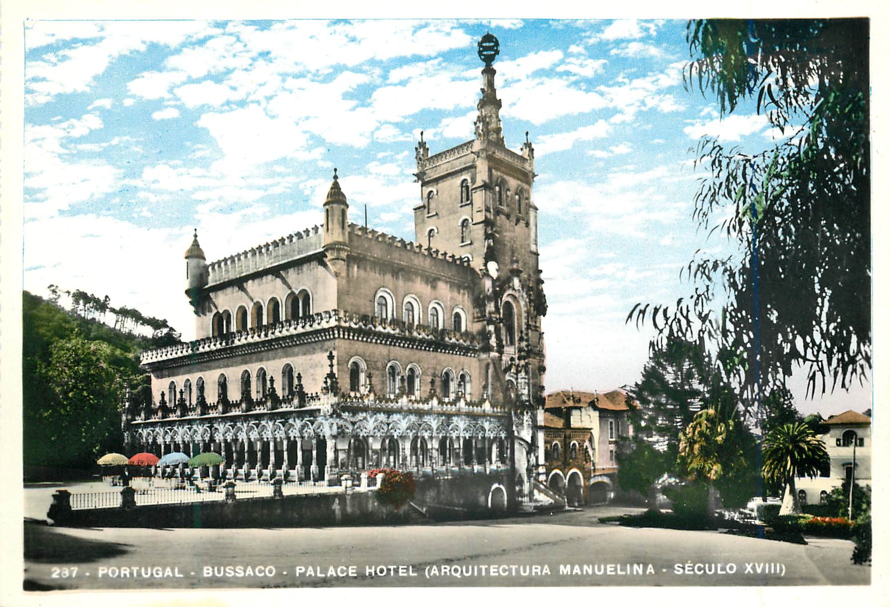 CPM Portugal Bussaco Place Hotel (Arquitectura Manuelina Seculo XVIII)