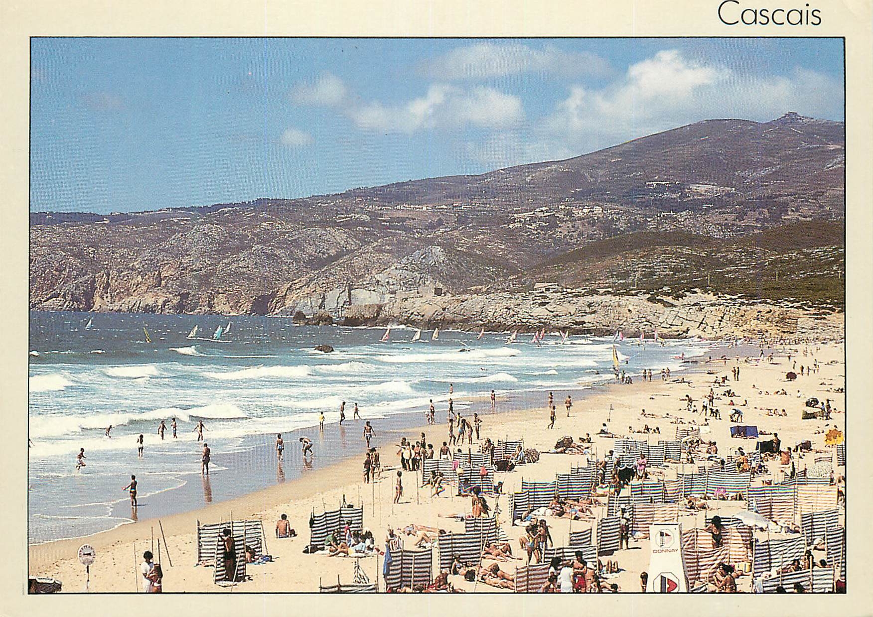 CPM Portugal Cascais La Plage de Guincho baigne par l'ocean Atlantique