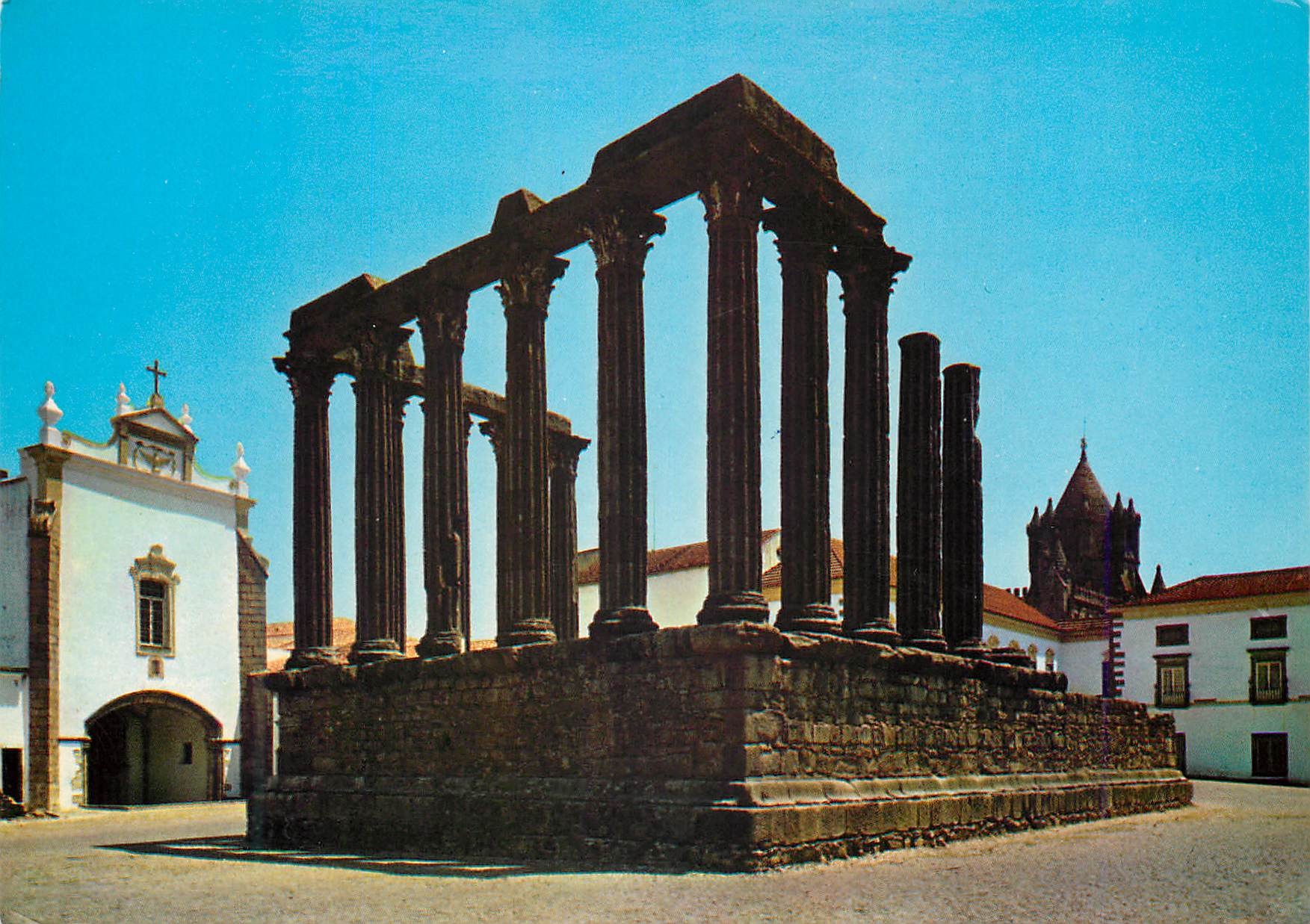 Ruines du Temple romain de Diana — Évora — LIFER PÓRTO n°157