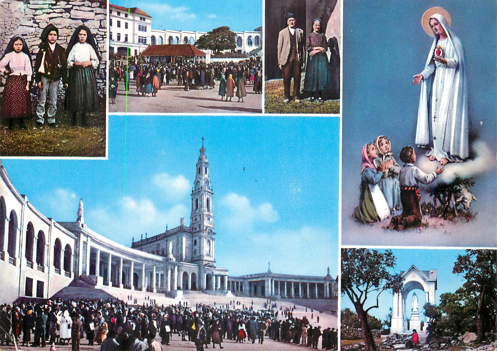 CPM Portugal Fatima Souvenir