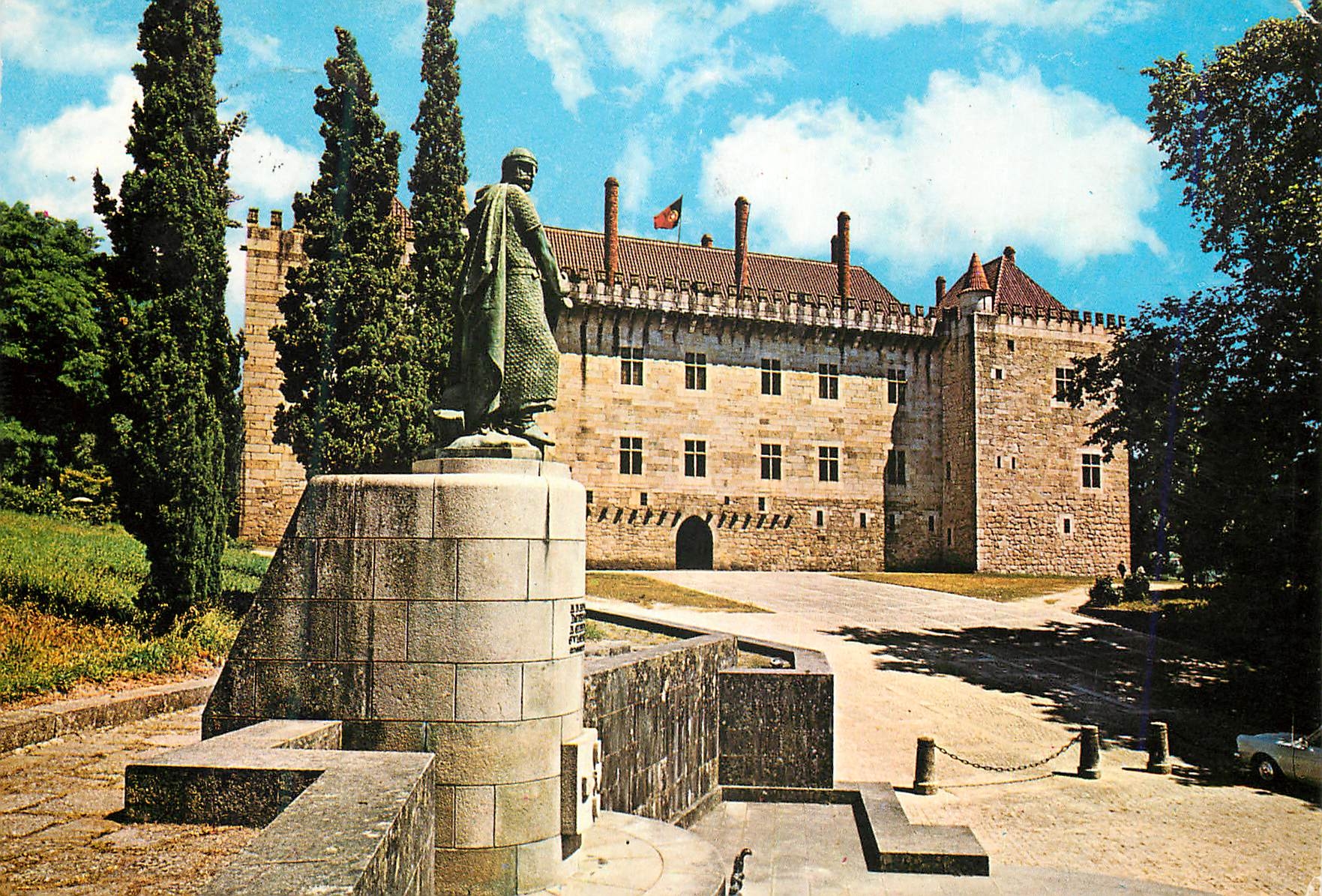 CPM Portugal Guimaraes Palais des Ducs de Braganca