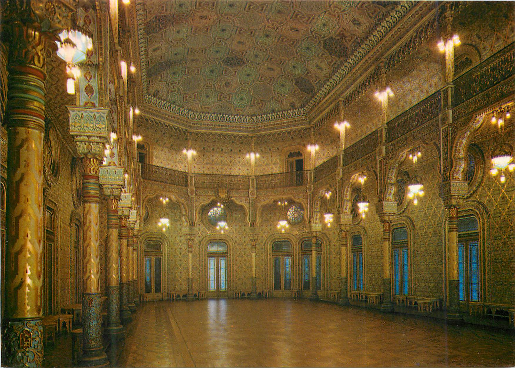 CPM Porto Salle arabe du Palais de la Bourse