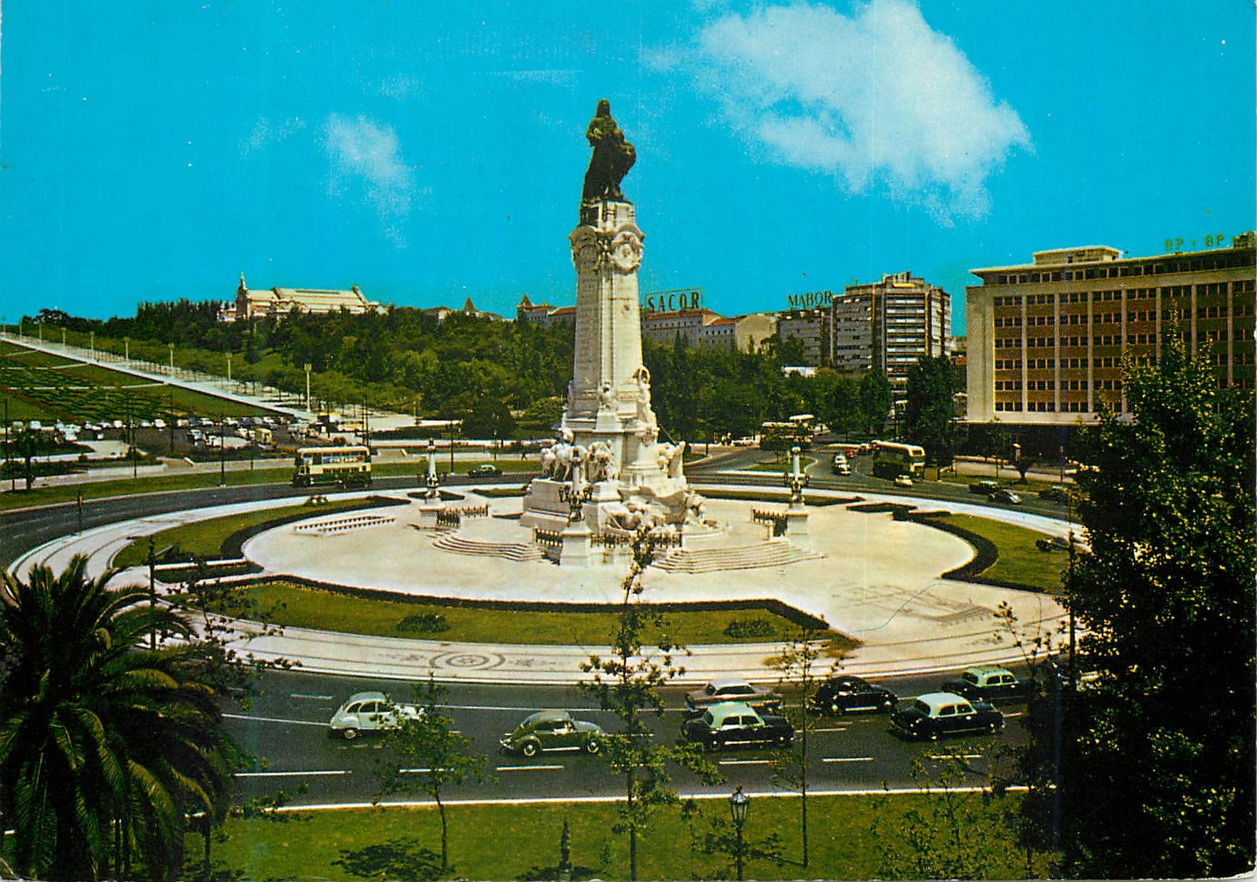 CPM Lisboa Place du Marquis de Pombal