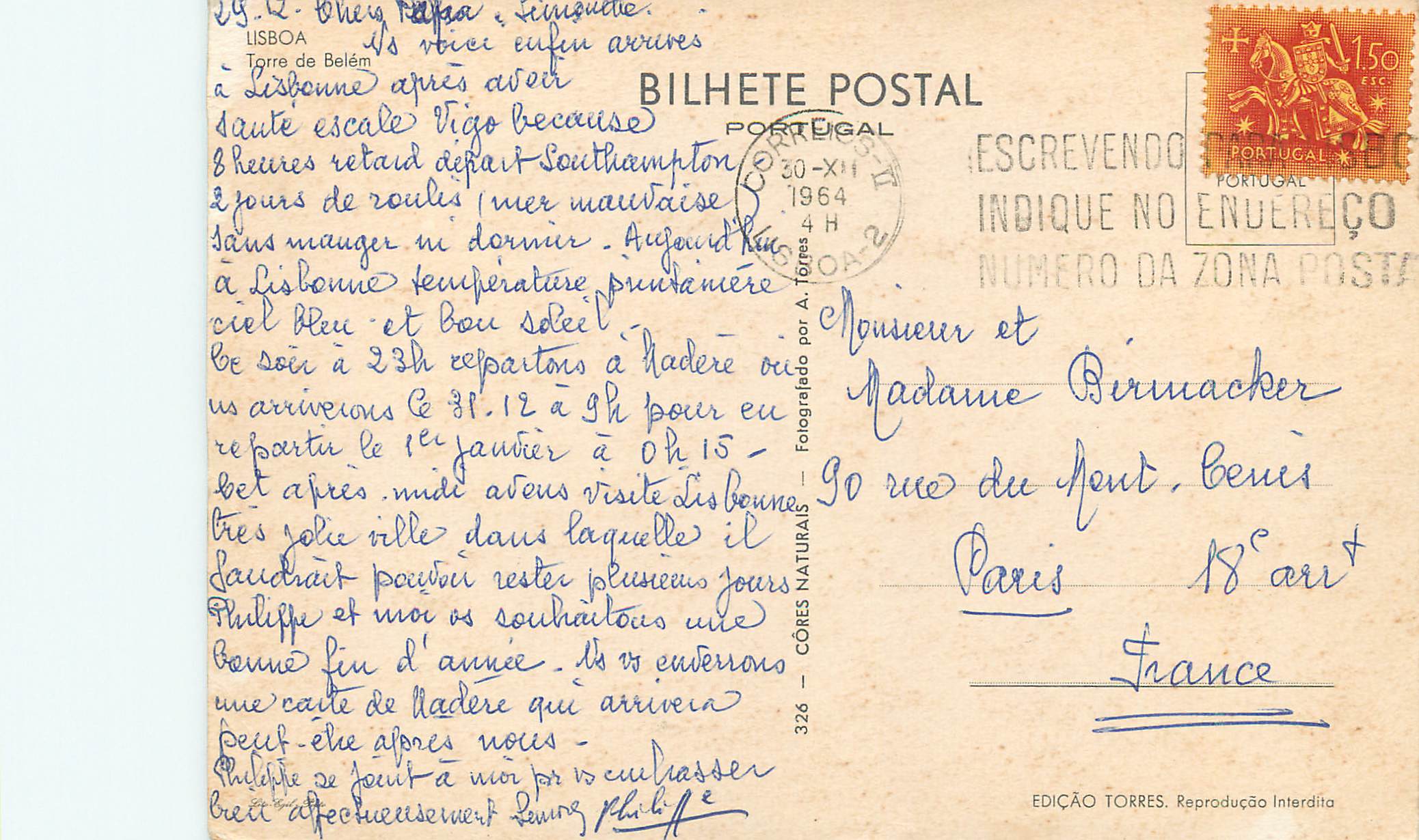 CPM Lisboa  — Rückseite