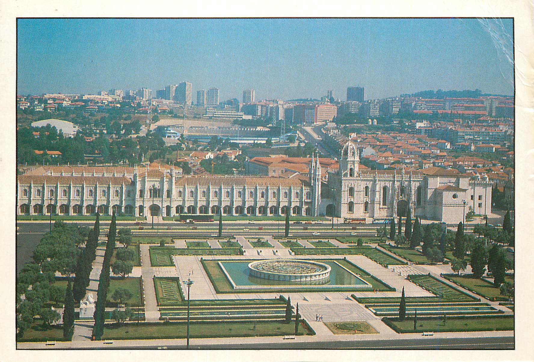 CPM Lisboa portugal vue aerienne de la zone de belem