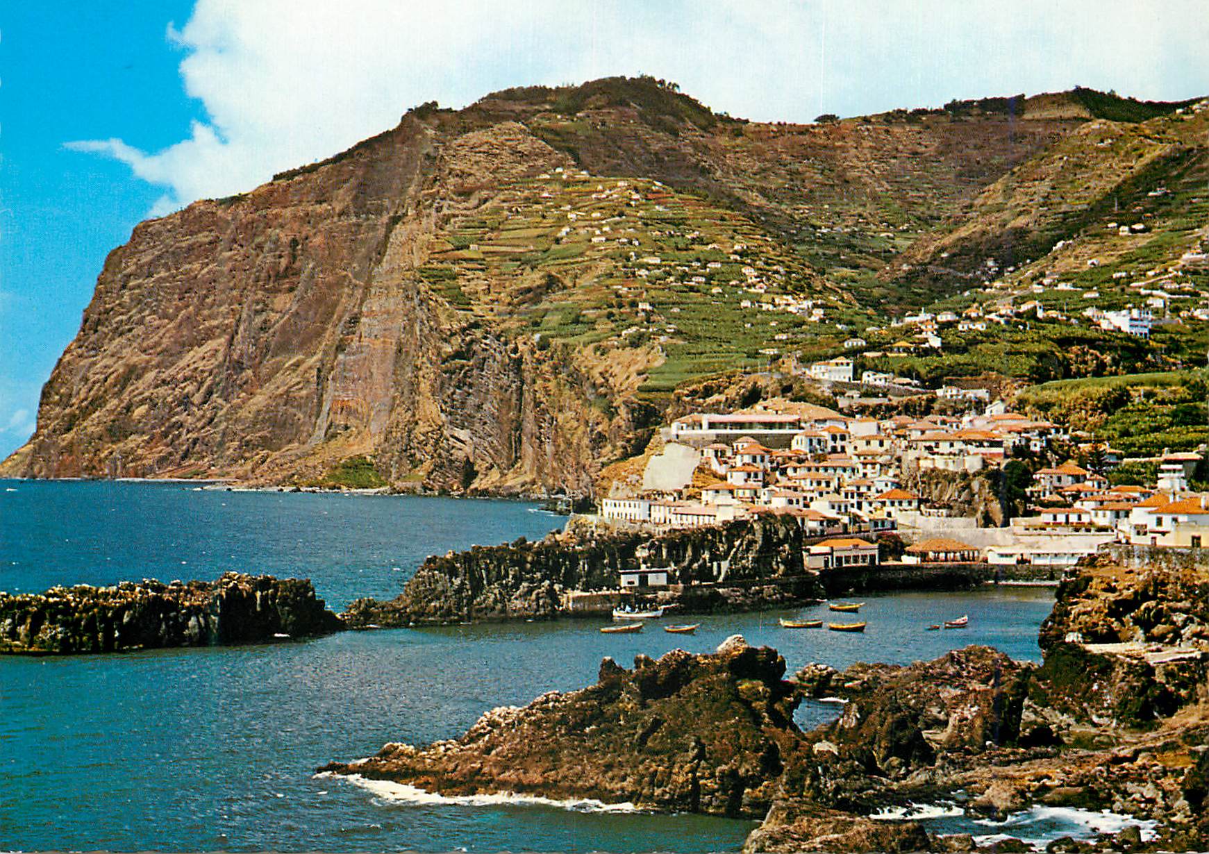 CPM Camara de lobos madeira et le cabo girao le plus haut rocher sur la mer