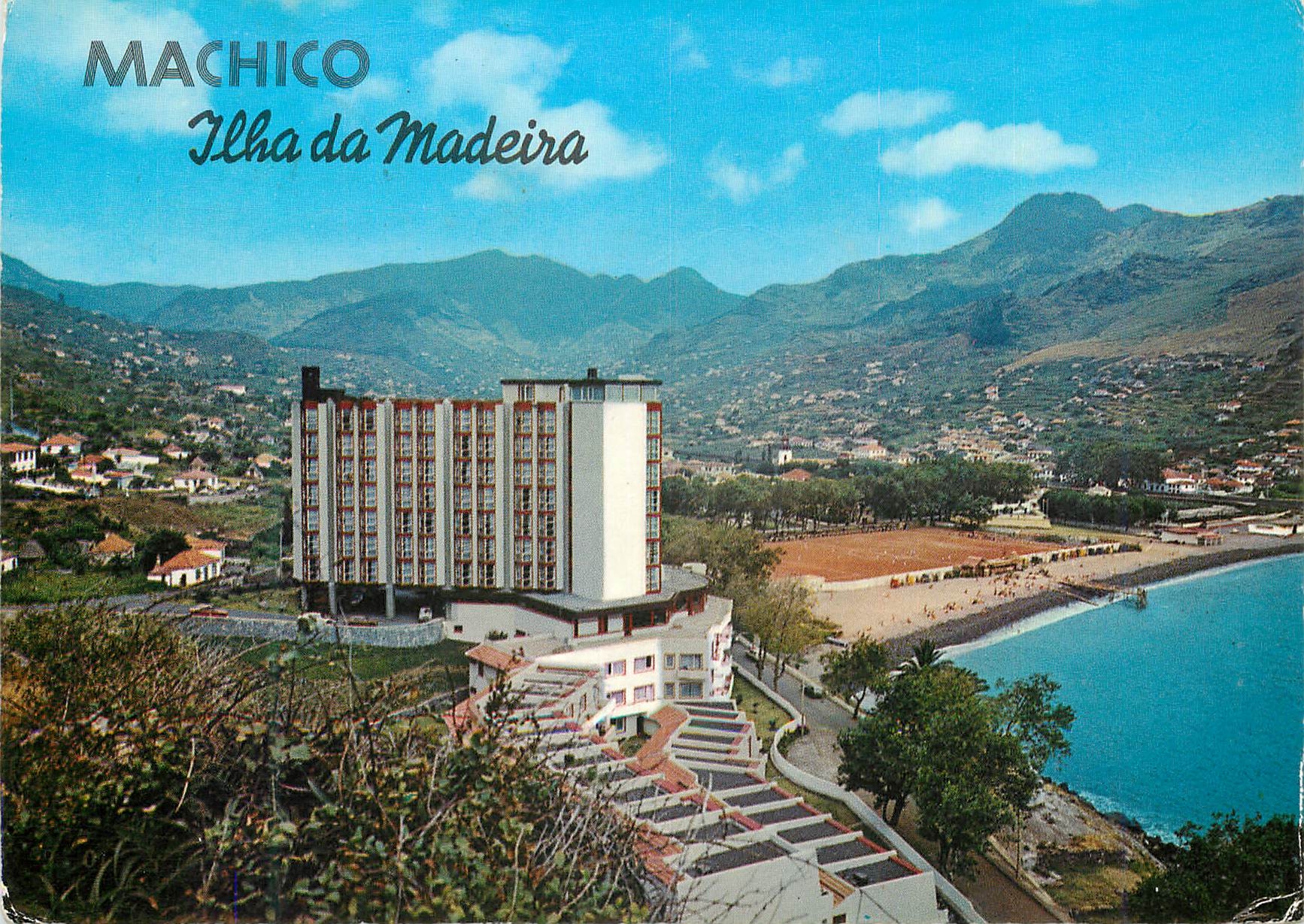 CPM Madeira vue generale de machico et l hotel d pedro de madere