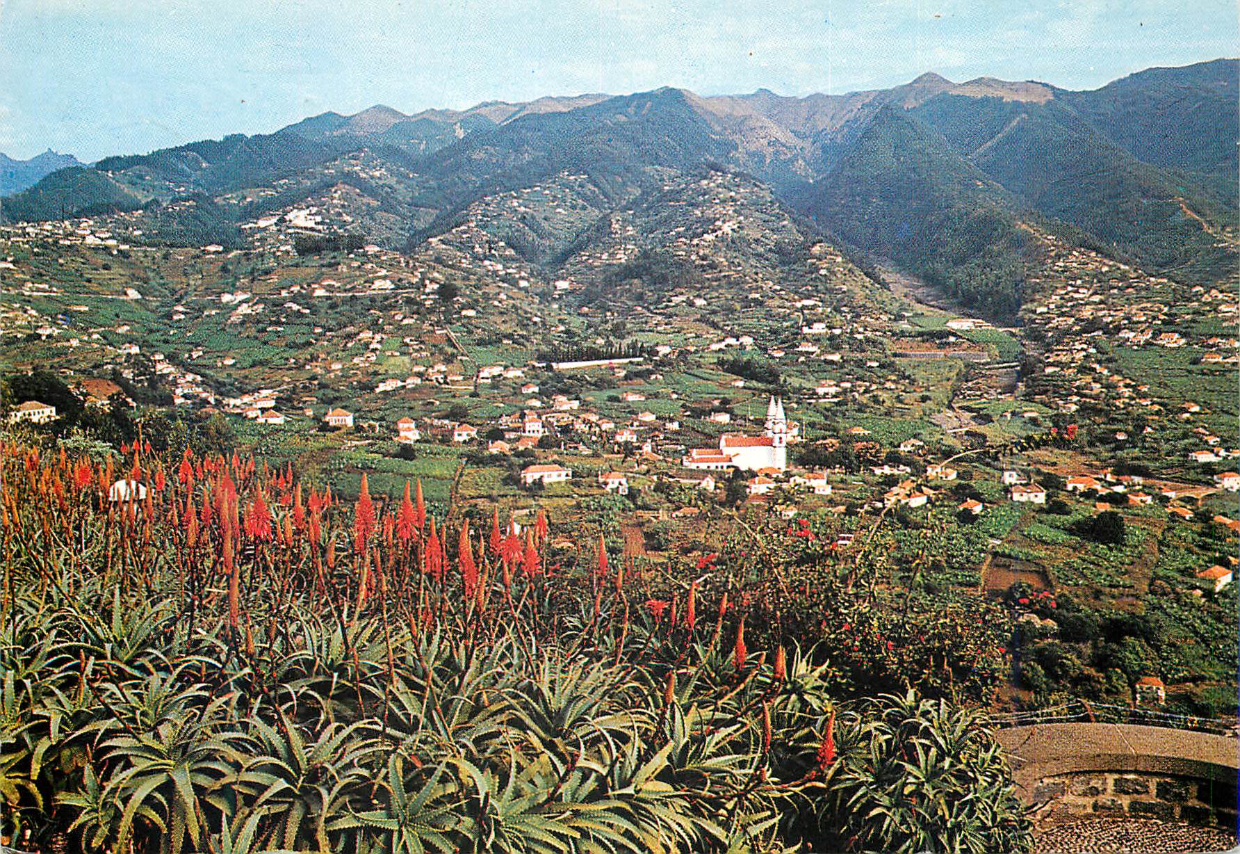 CPM 186 ilha da madeira portugal vue du pic des bacelos