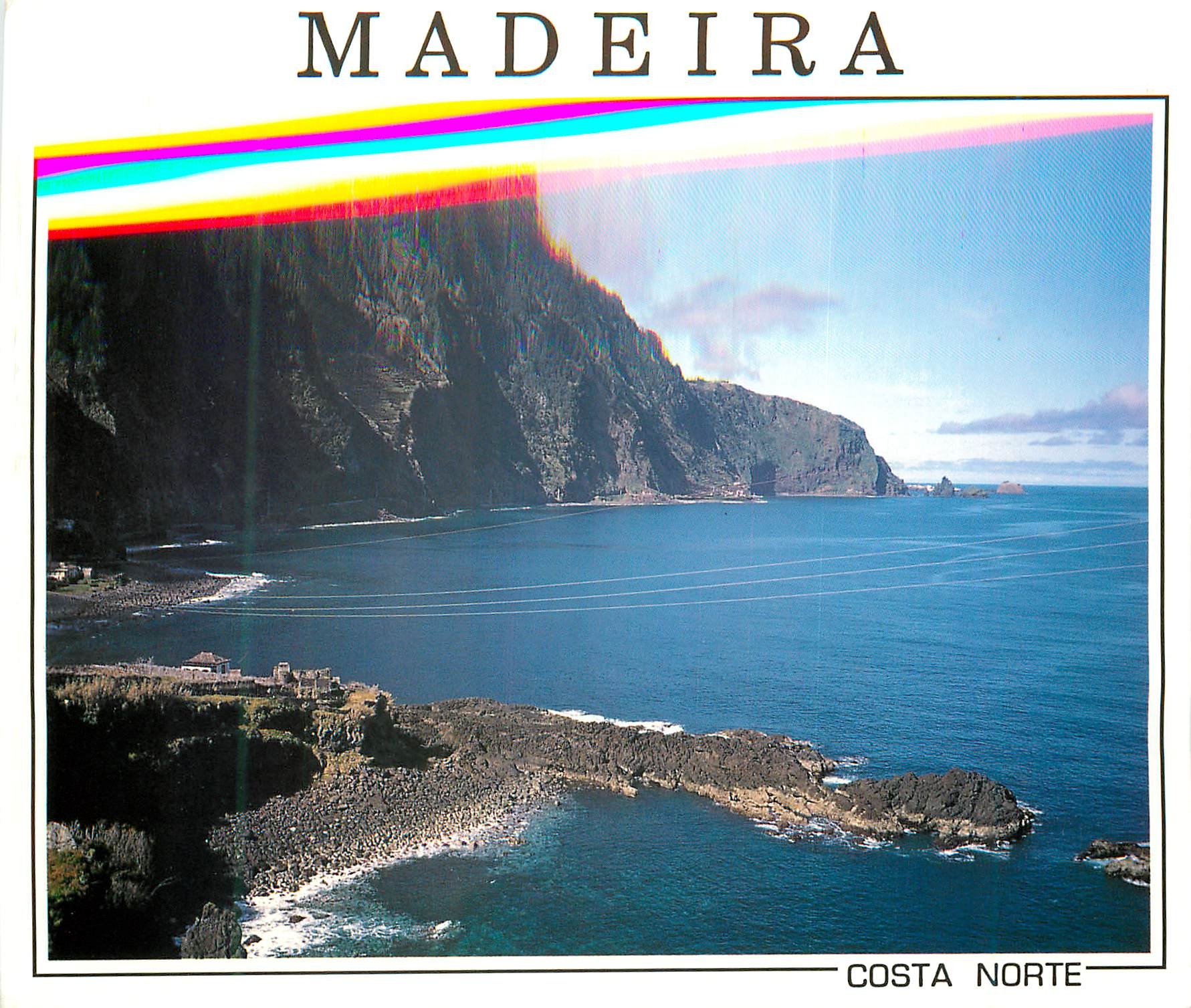 CPM Madeira une vue de la cote nord