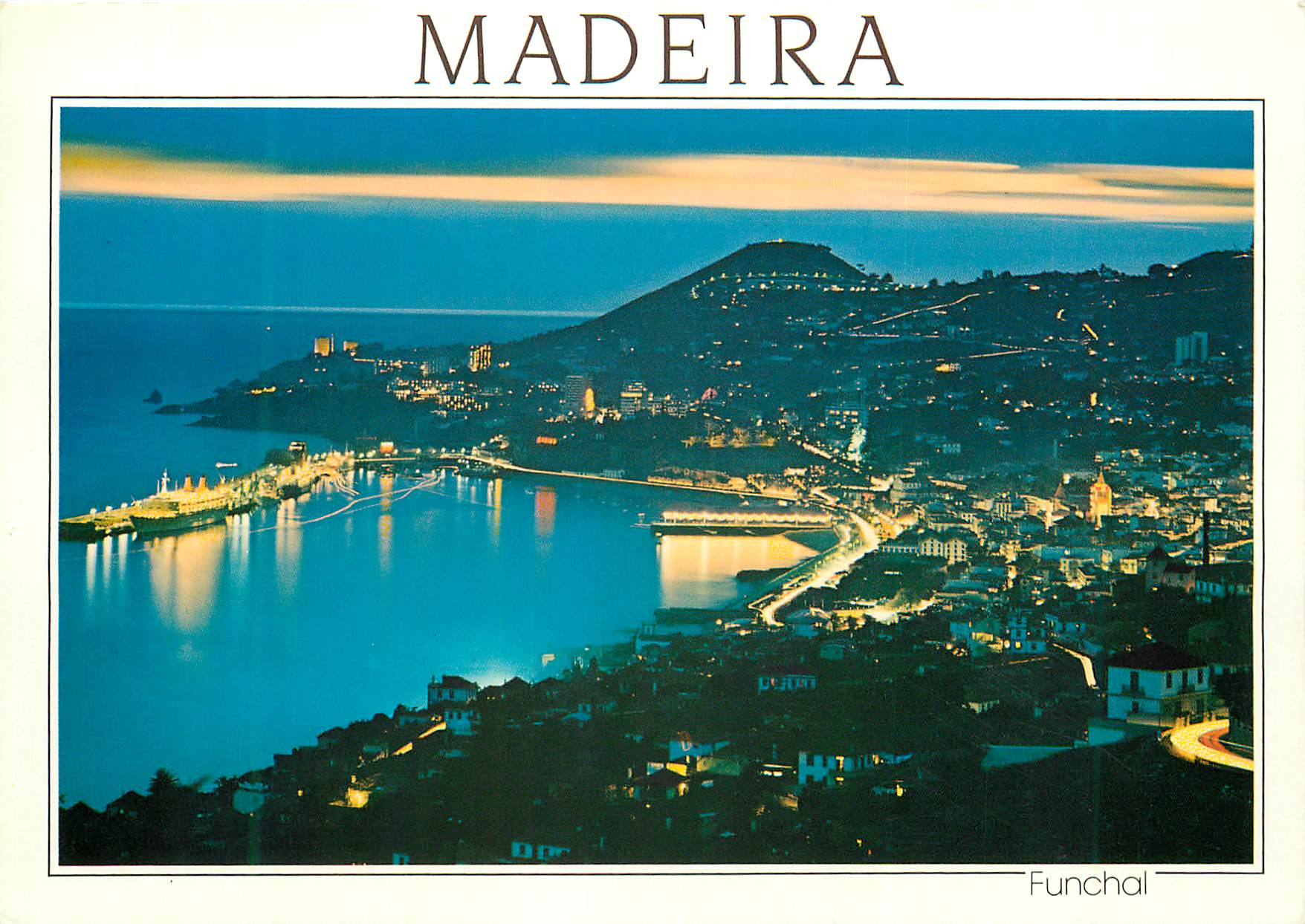 CPM Funchal madeira vue occidentale