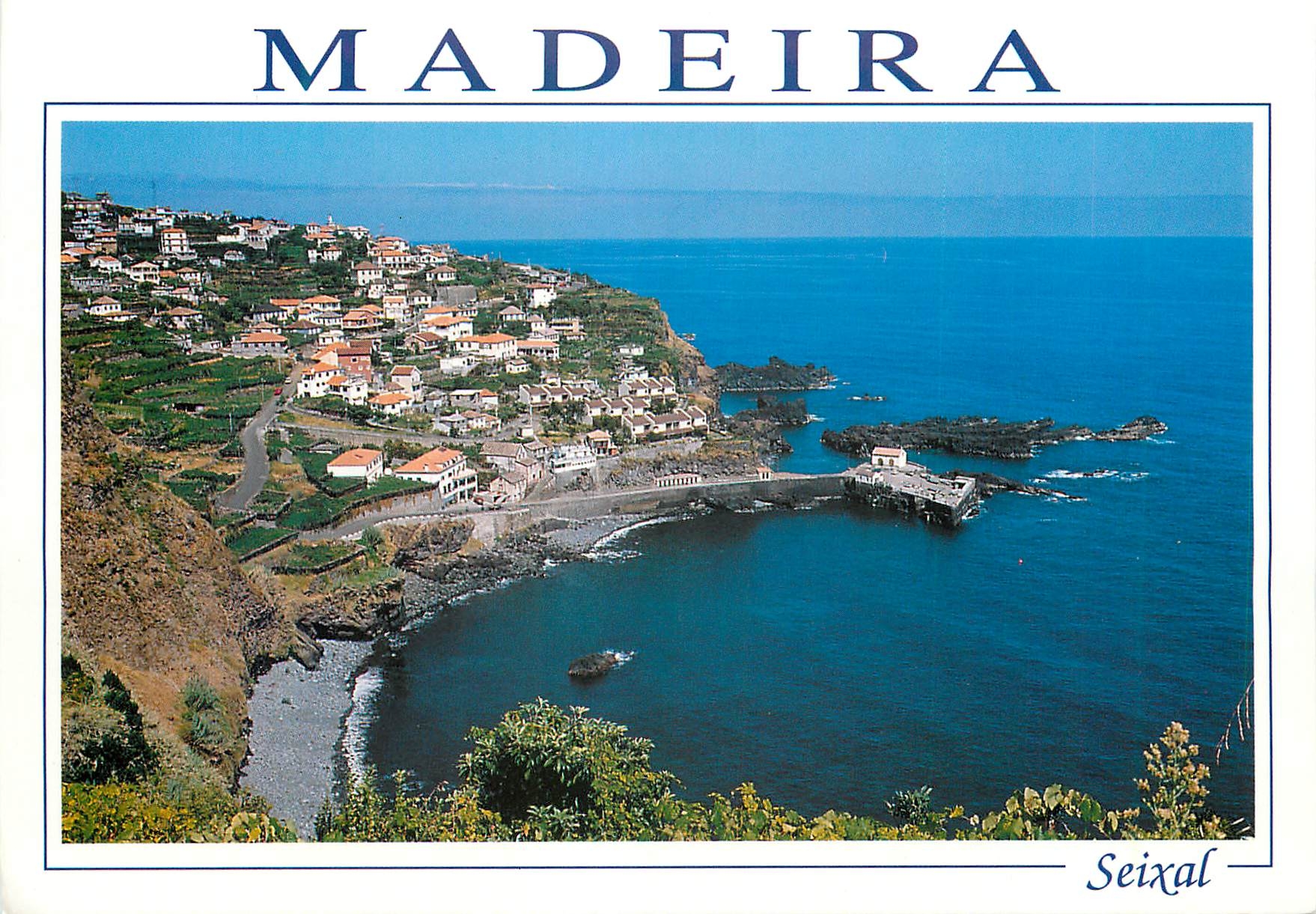 CPM Seixal madeira petit village de la cote nord