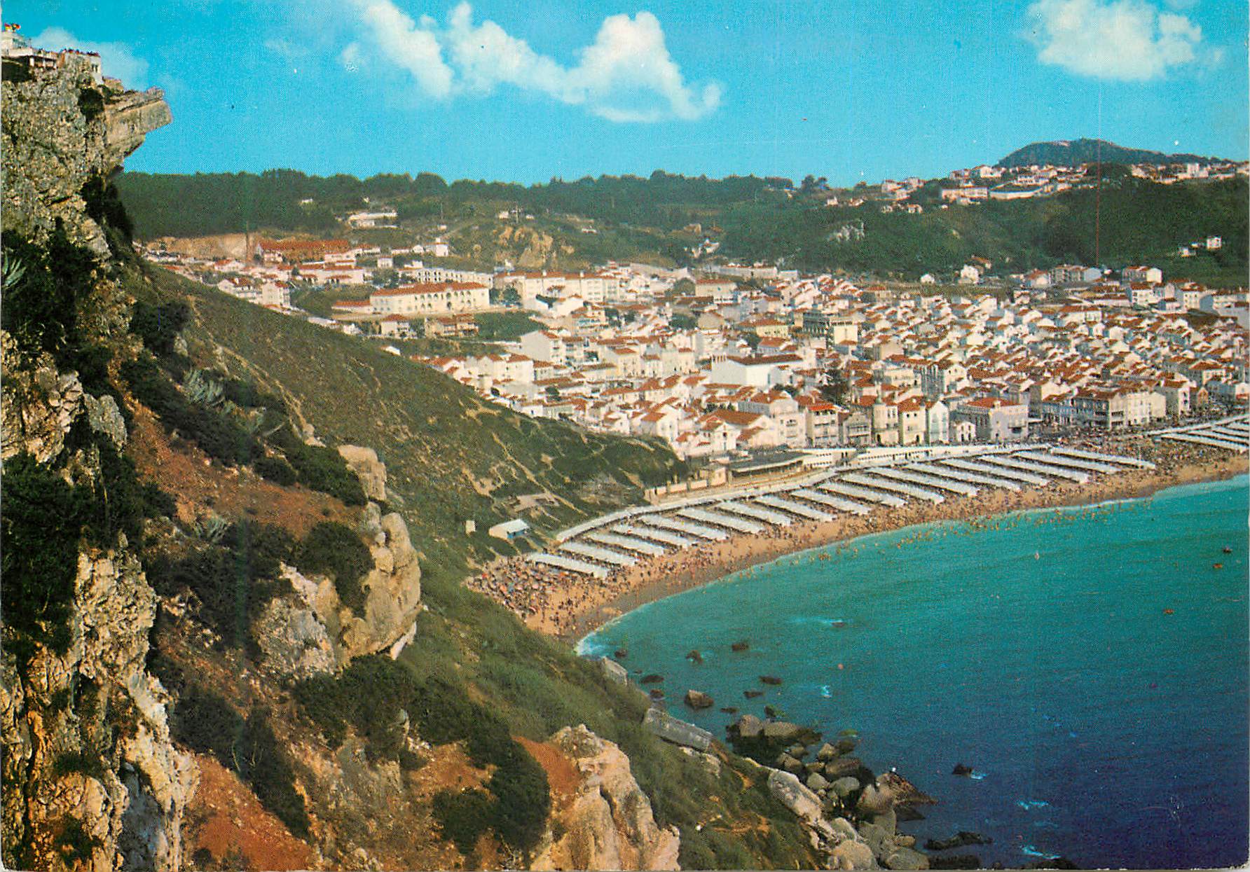 CPM 393 nazare vue partiel