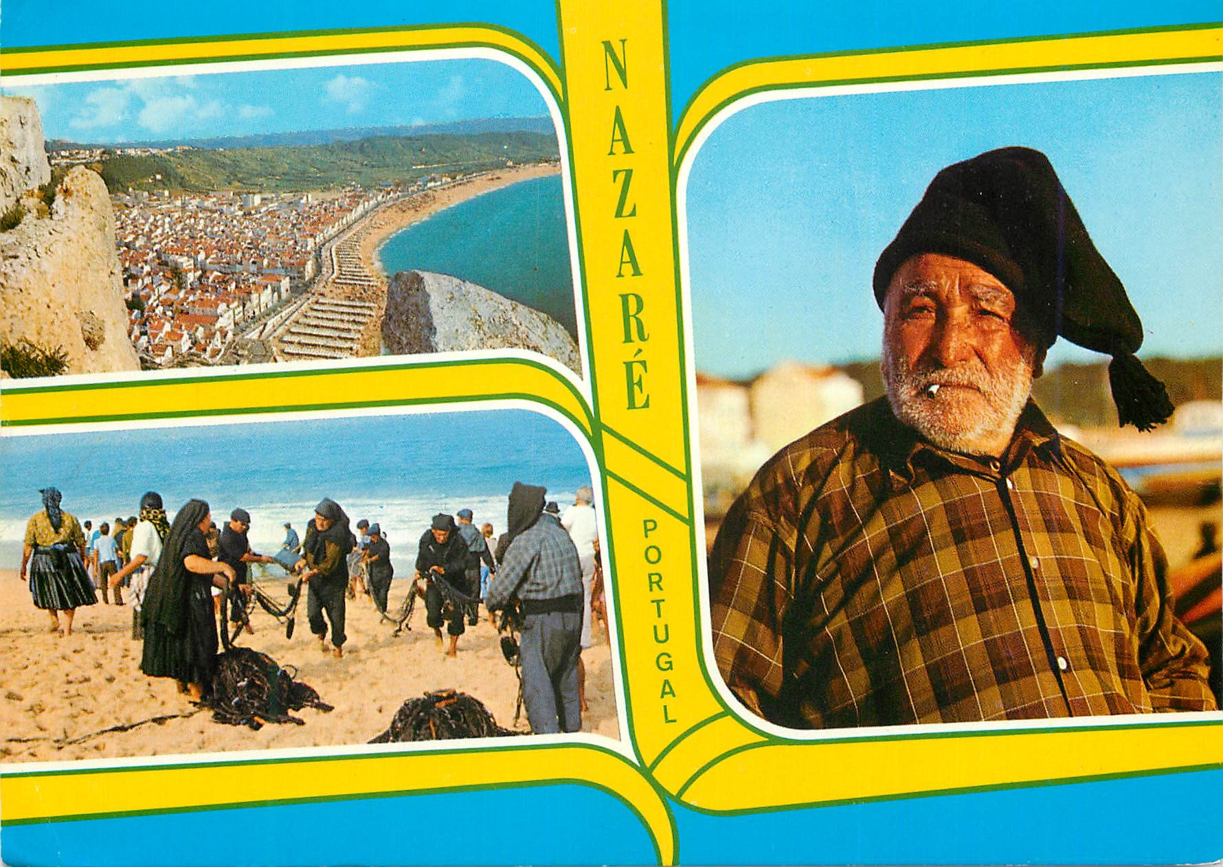 CPM 443 nazare portugal souvenir de nazare
