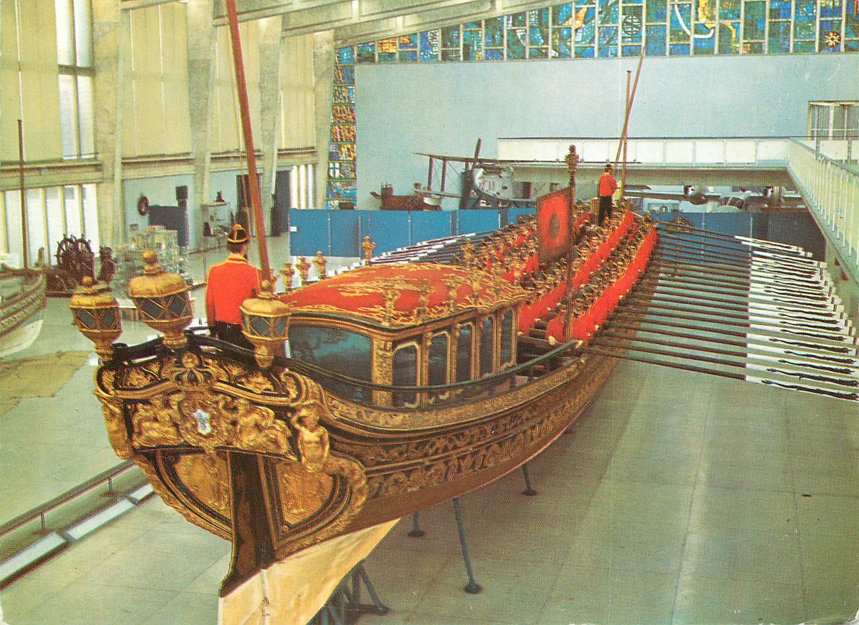 CPM Museu de marinha lisboa portugal bergantim real(1785)