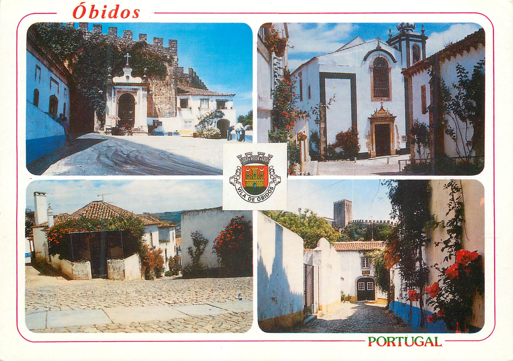 CPM 4084 obidos portugal details du patrimoine typique de obidos