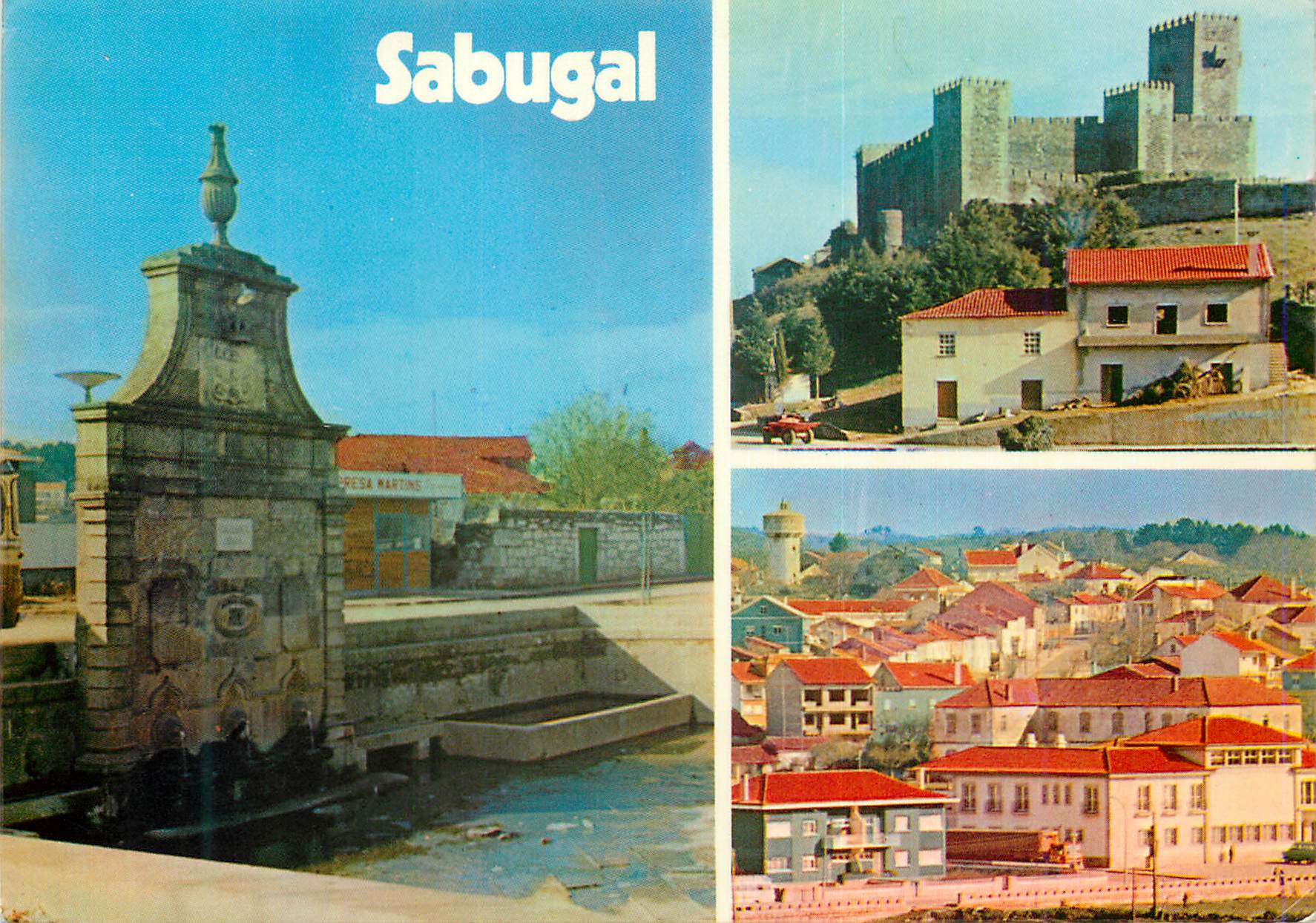 Sabugal — Fontaine, château et aspect de la petite ville — TURISCOR