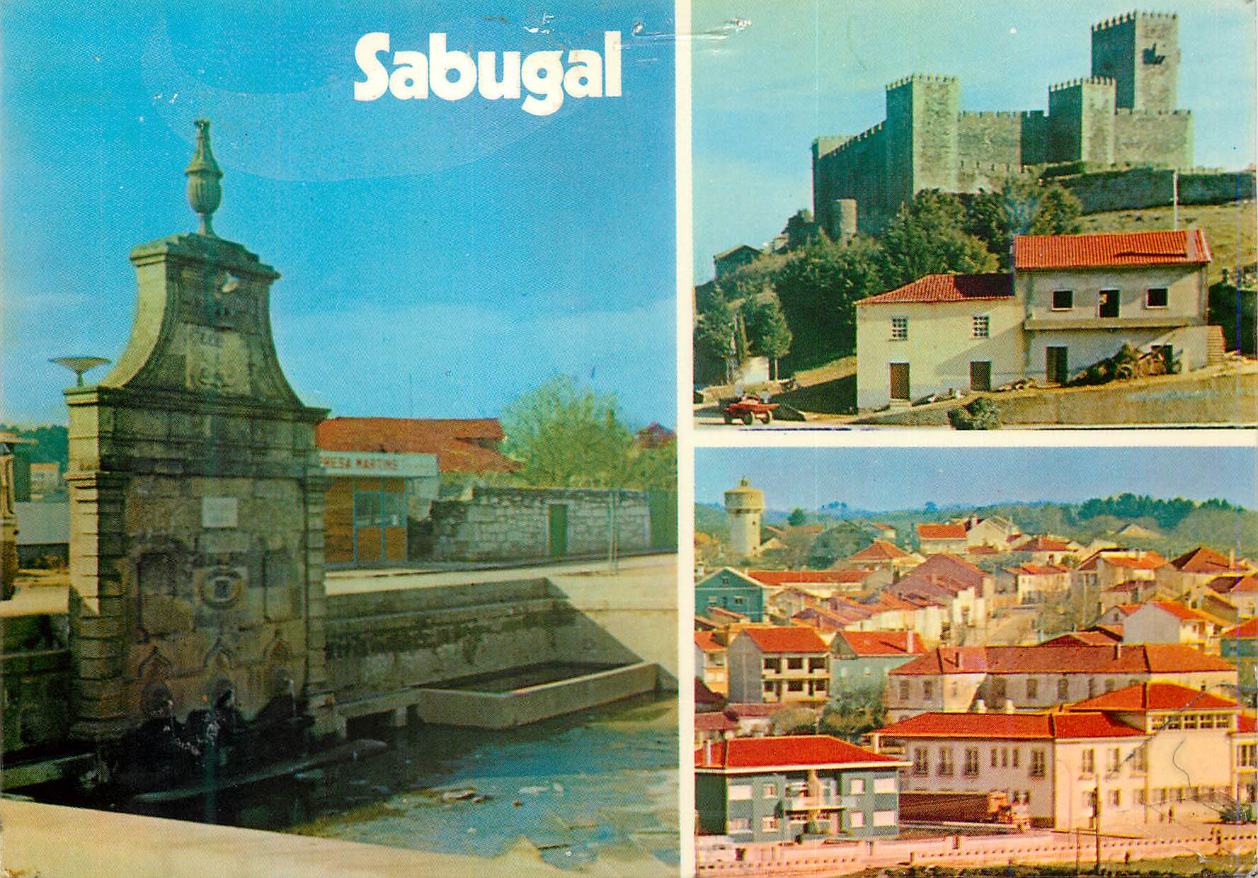 CPM Ref 9356 sabugal portugal le fontaine le chateau