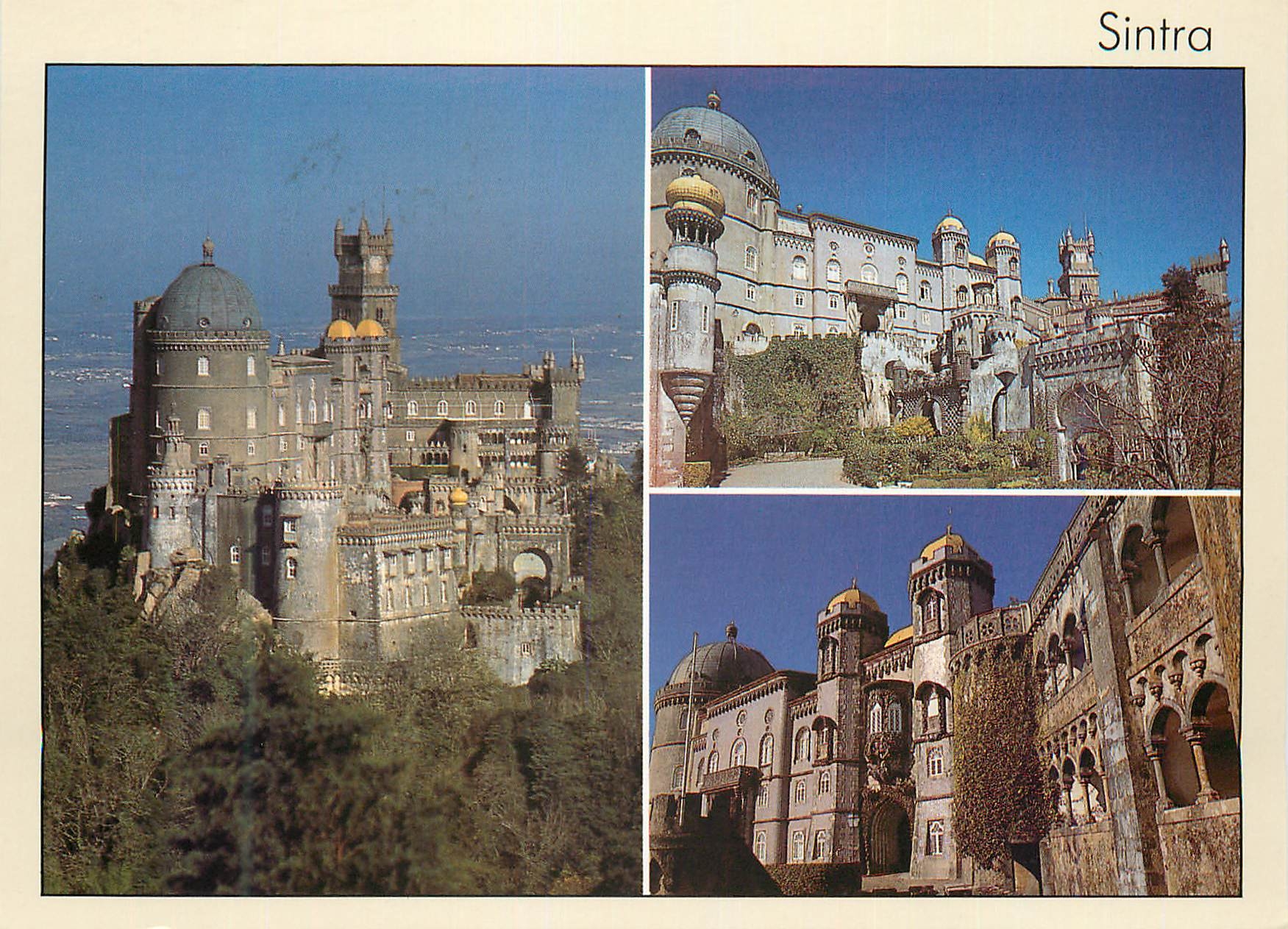 CPM Sintra palais national da pena(sie xix)
