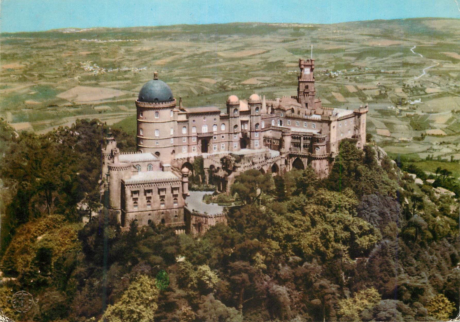CPM 178 sintra portugal vue aerien