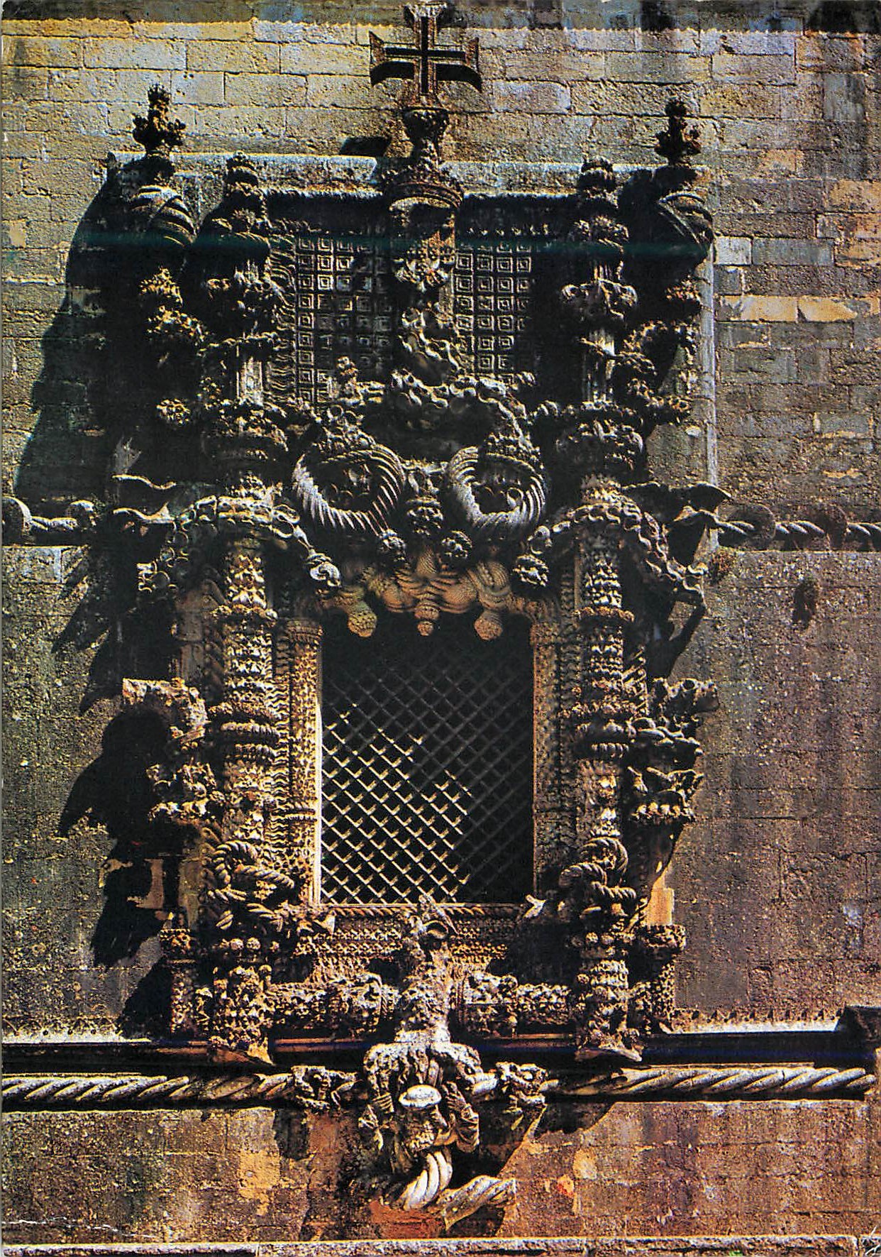 CPM 1023 a tomar portugal fenetre du couvent de christ