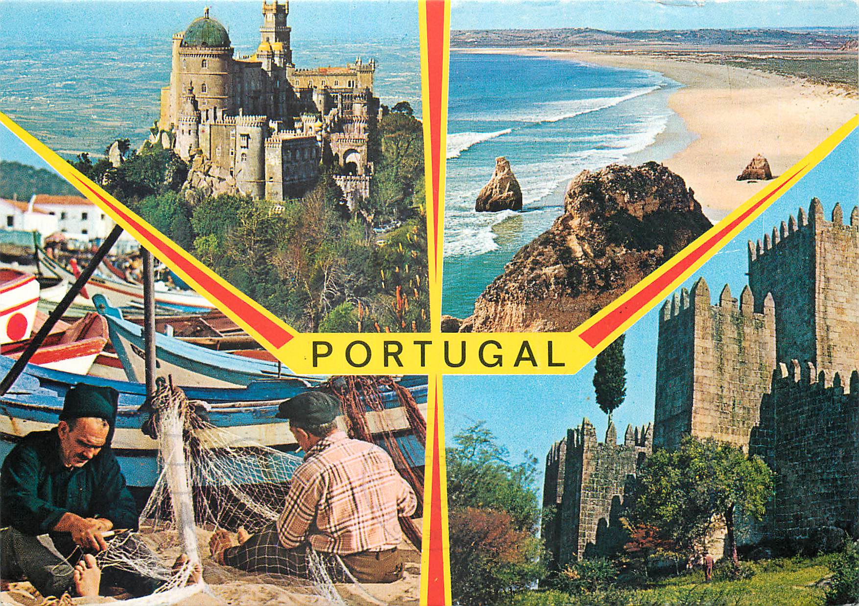 CPM 183 portugal plusieurs aspects touristiques