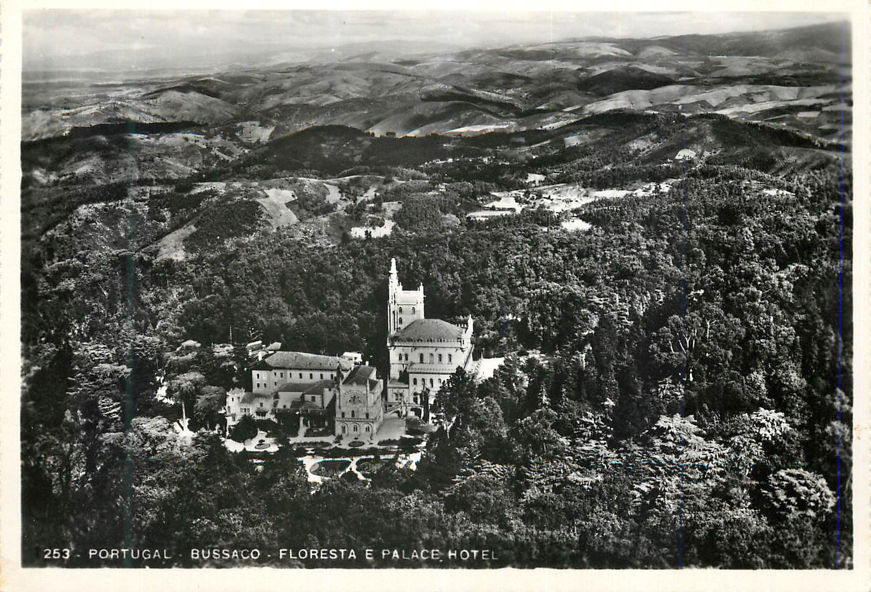 CPM 253 portugal bussaco floresta e palace hotel