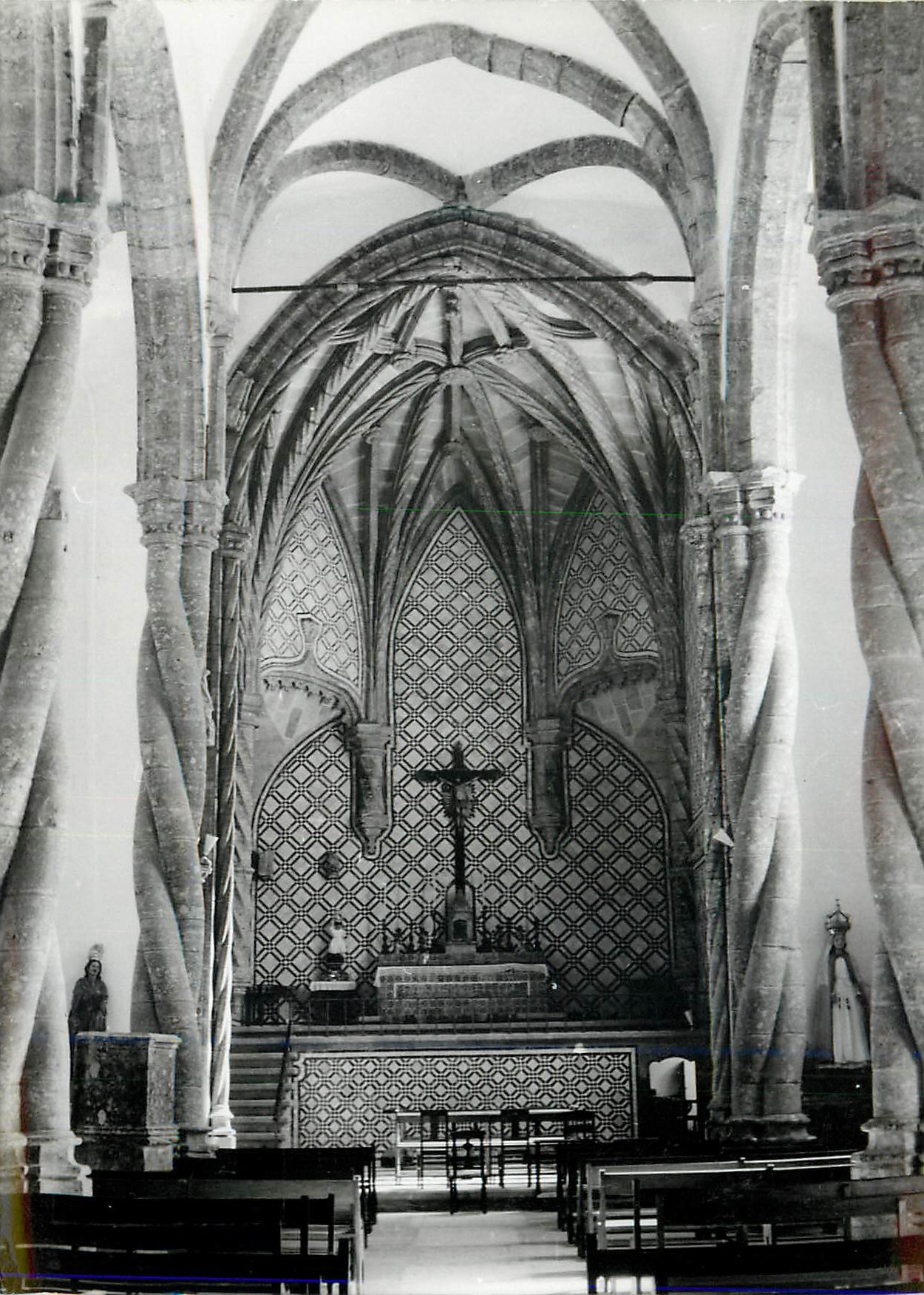 CPM N 117 setubal portugal interior de igreja de jesus