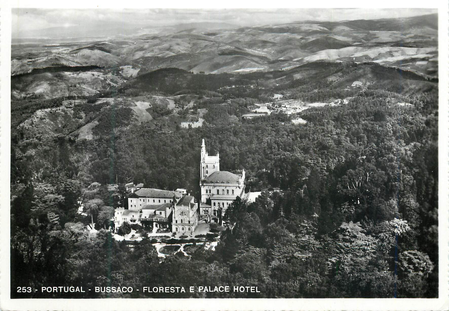 CPM 253 portugal bussaco floresta e palace hotel