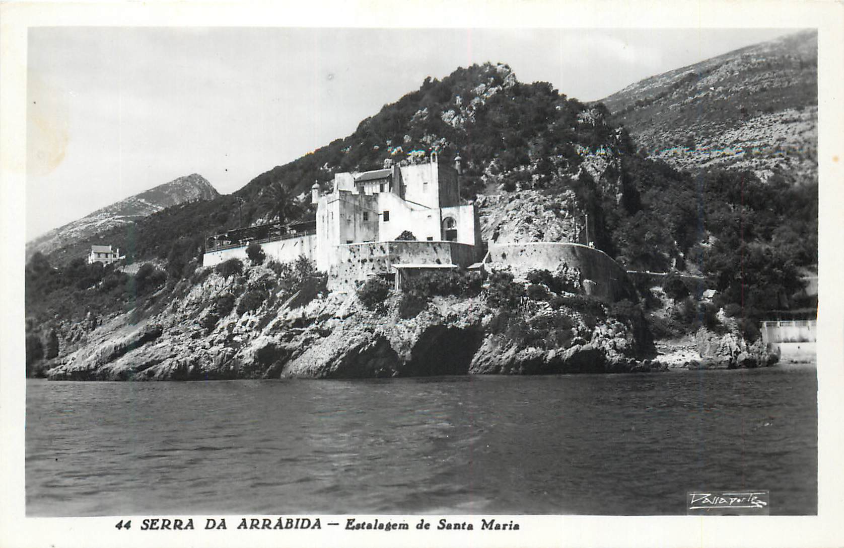 CPM 44 sedra da arrabida estalagem de santa maria