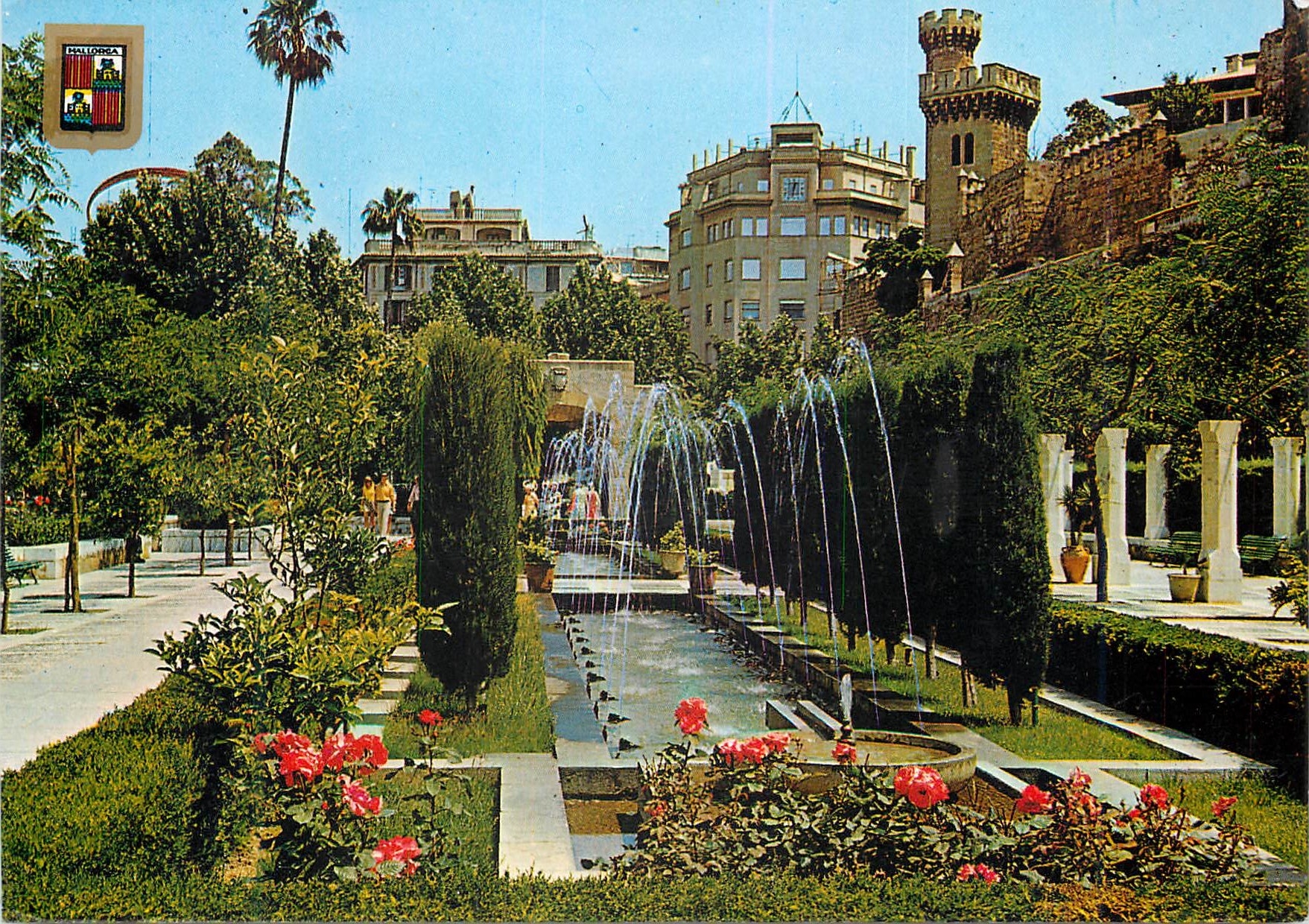 CPM N 2738 mallorca palma jardins du st hort del rei