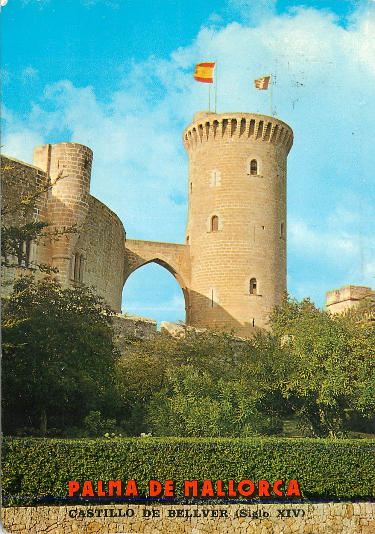 CPM N 957 castillo de bellver siglo xiv palma de mallorca