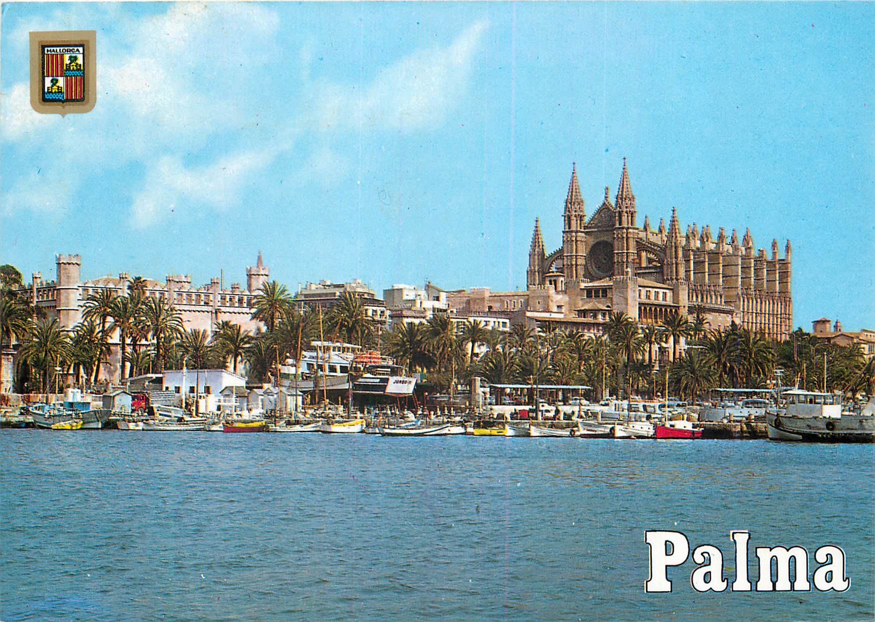 CPM N 2885 palma de mallorca cathedrale et la lonja