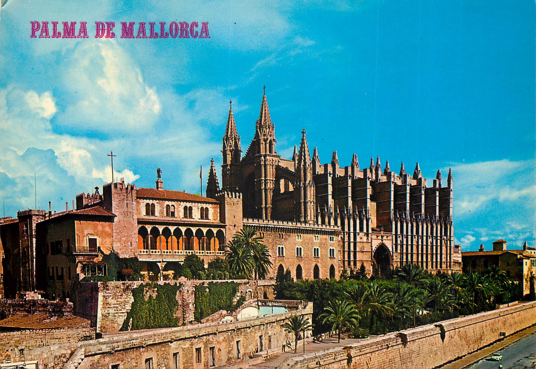 CPM N 133 palma de mallorca catedral y palacio de la almudaina