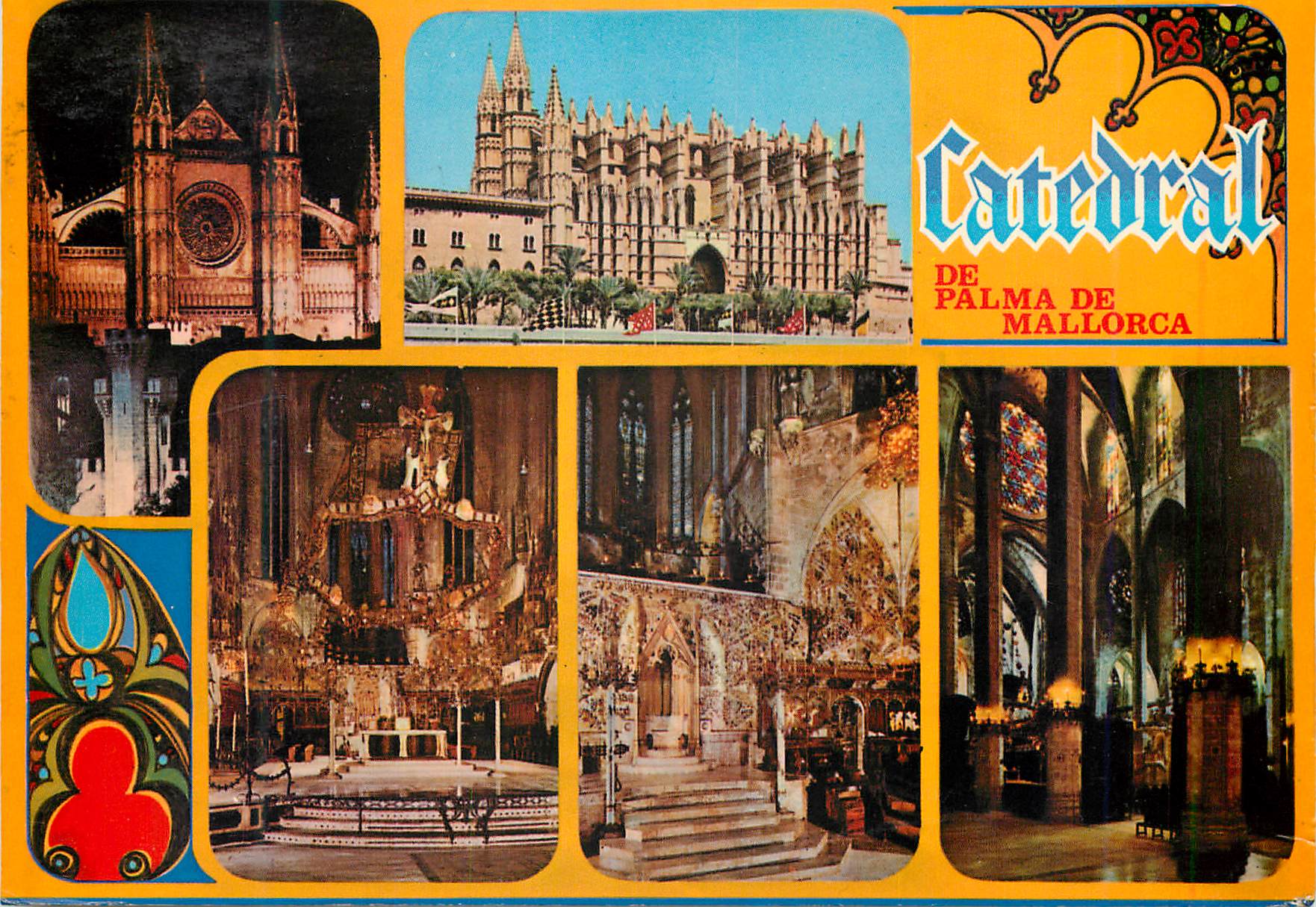 CPM Mallorca(baleares) espana palma la catedral(siglo xiii)