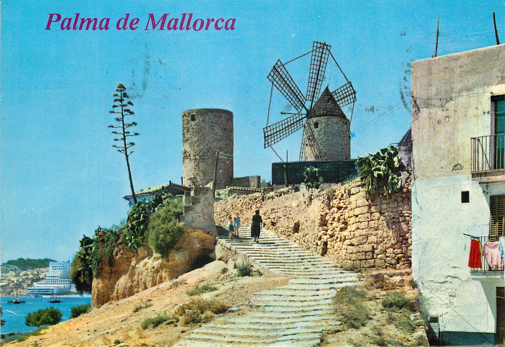CPM Mallorca(baleares) espana palma molinos de el jonquet