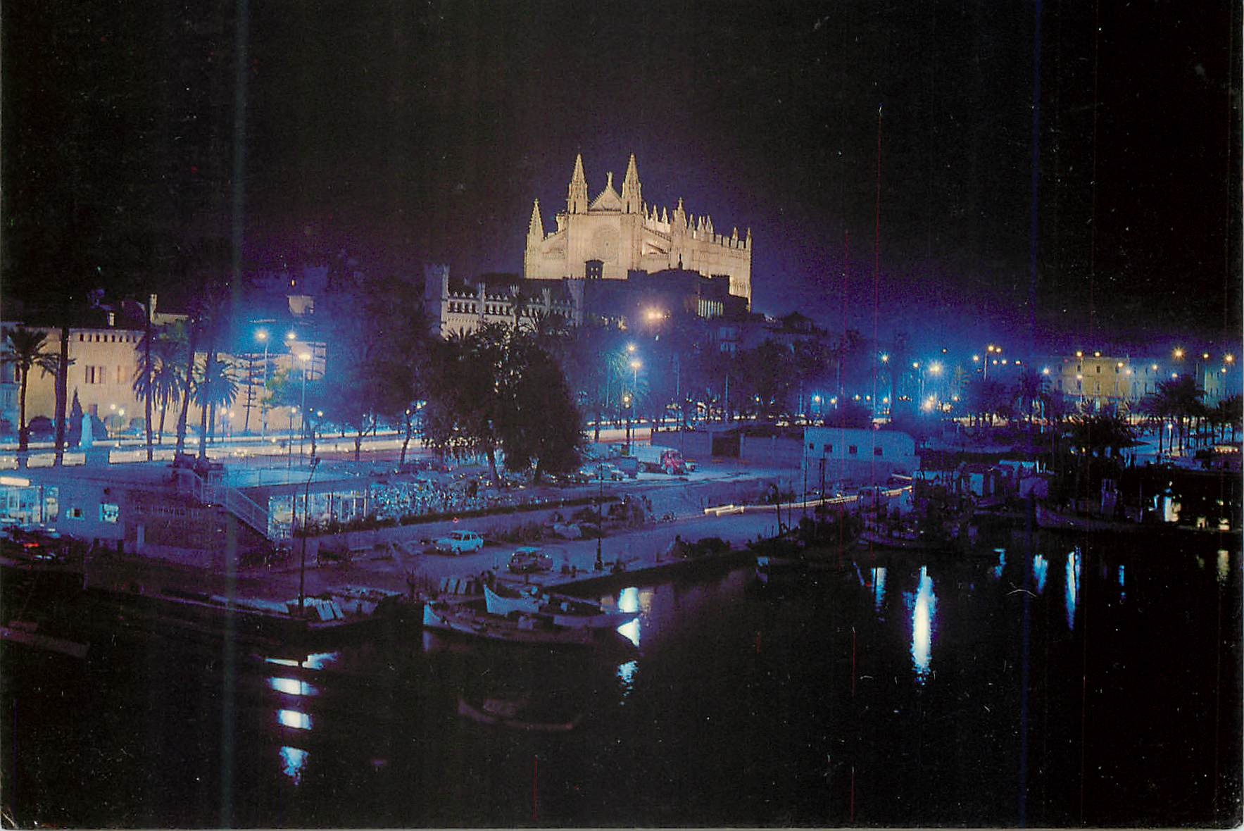 CPM 137 Palma de mallorca la catedral puerto de pescadores
