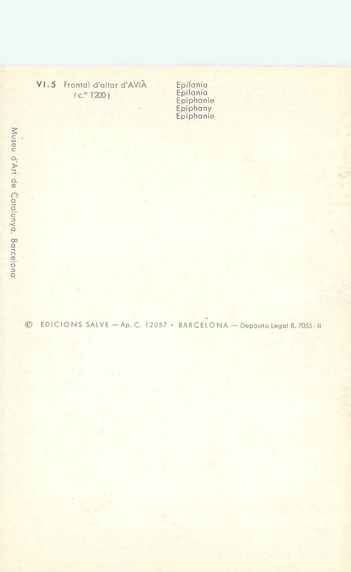 CPM V1 5 frontal d allor d avia apiphonie — Verso