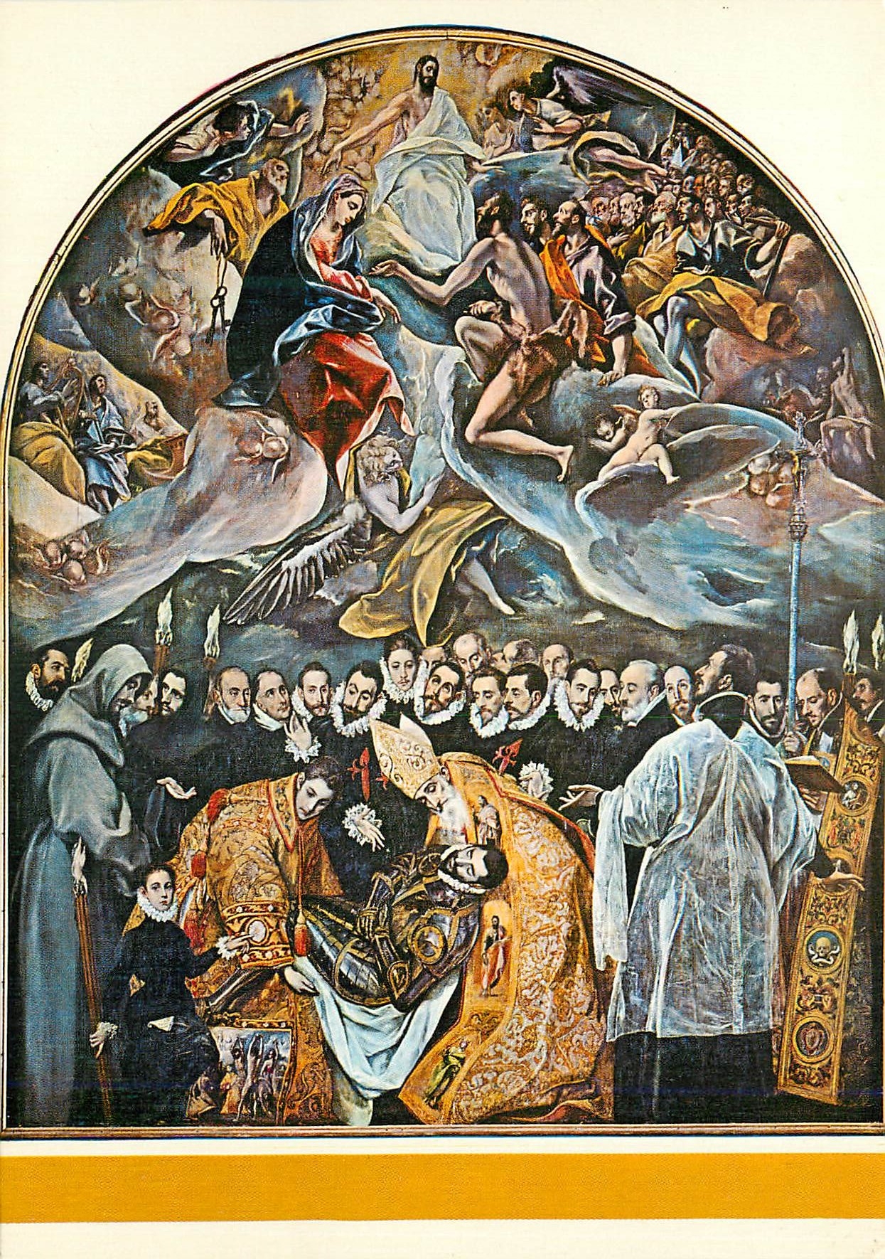 CPM 33 el greco enterrement du comte d orgaz