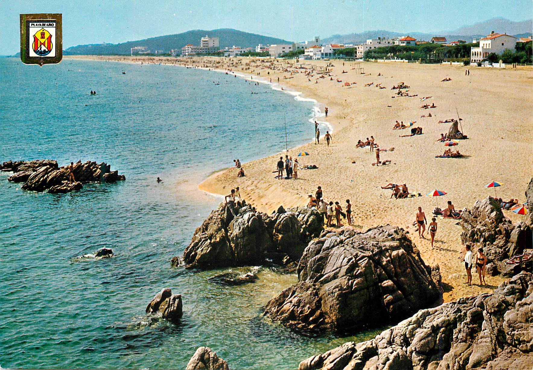 CPM N 571 playa de aro(costa brava) vue general