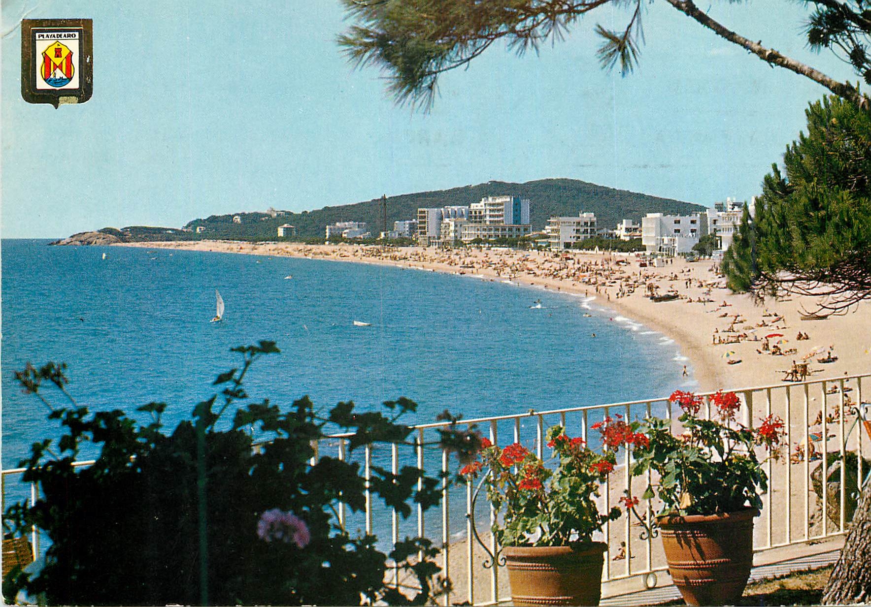 CPM Playa de aro(costa brava) vue partielle de la plage