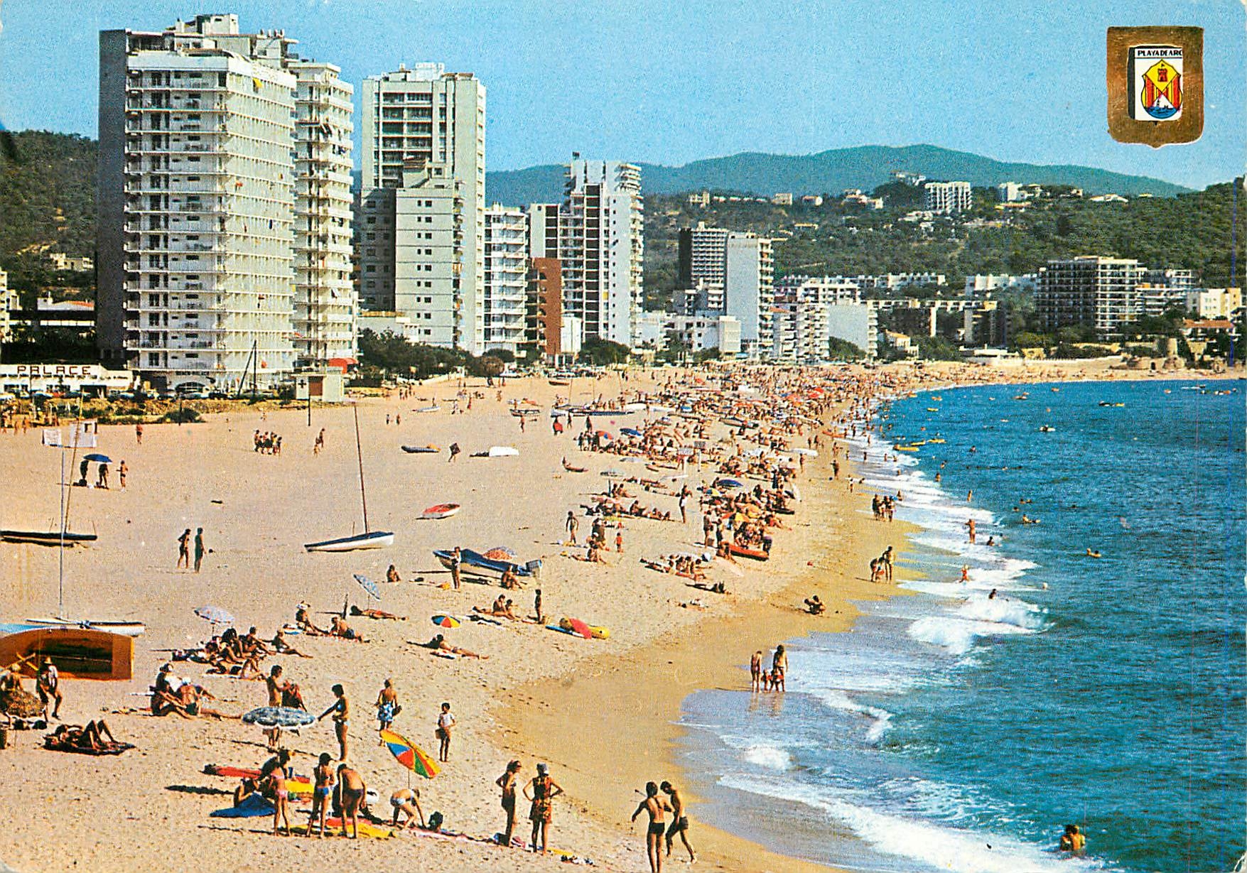 CPM Playa de aro(costa brava) n 54 vue partielle de la plage