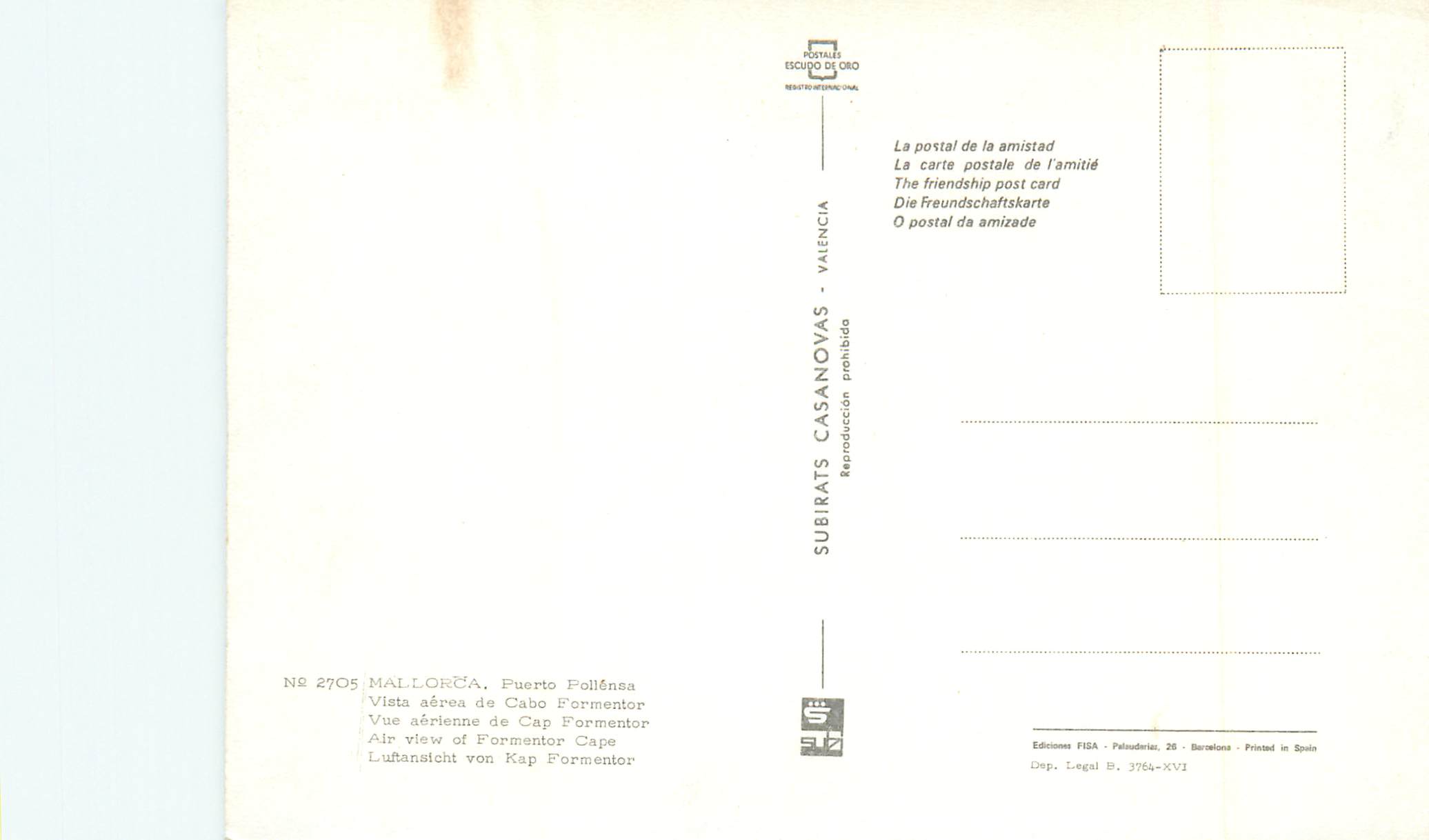 CPM Mallorca — Rückseite