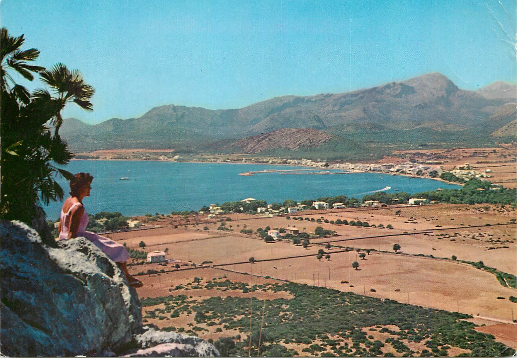 CPM Mallorca(baleares) espana pollensa vista general del puerto
