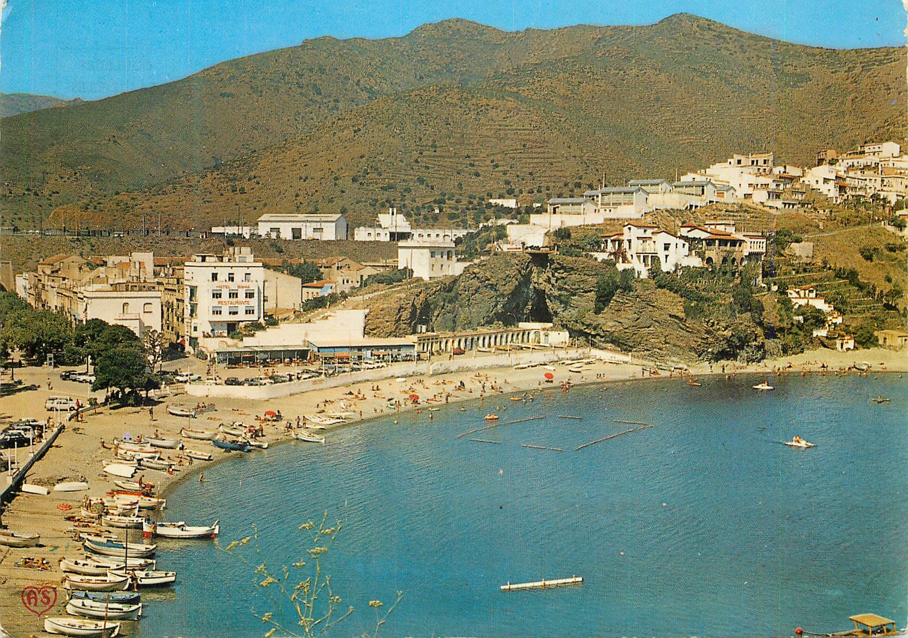 CPM Port bou 101 espana vue panoramique et la plage