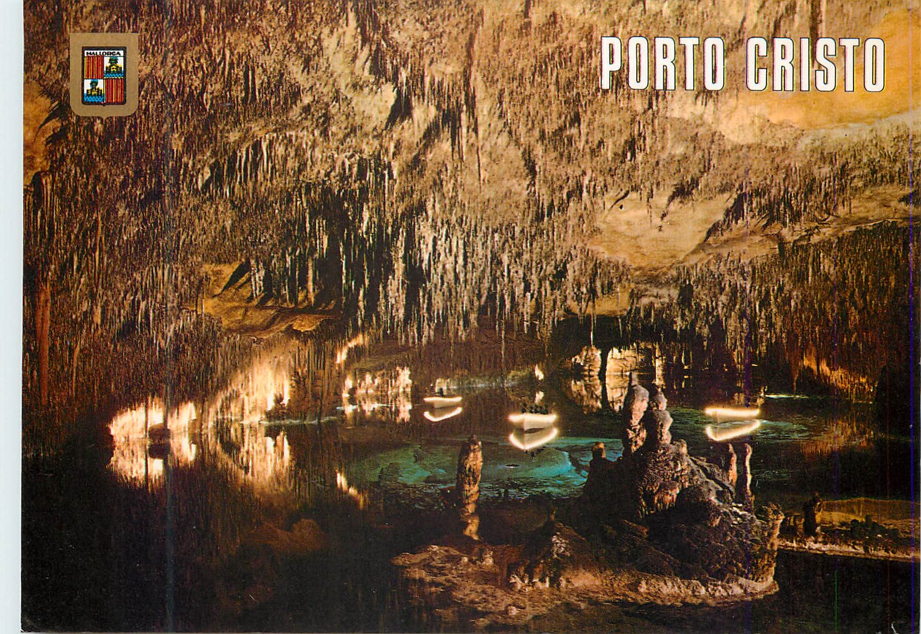 CPM Mallorca porto cristo n 3185 vue d une des salles des grottes