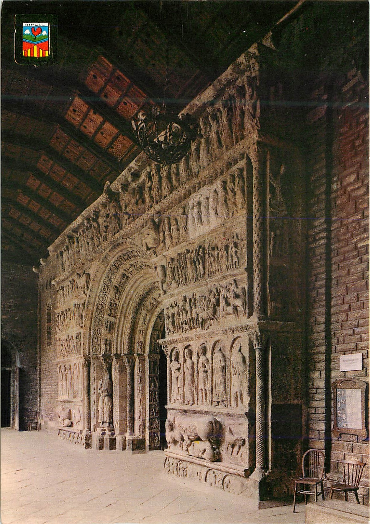 CPM Ripoll n 1513 entree monastere siecle xii