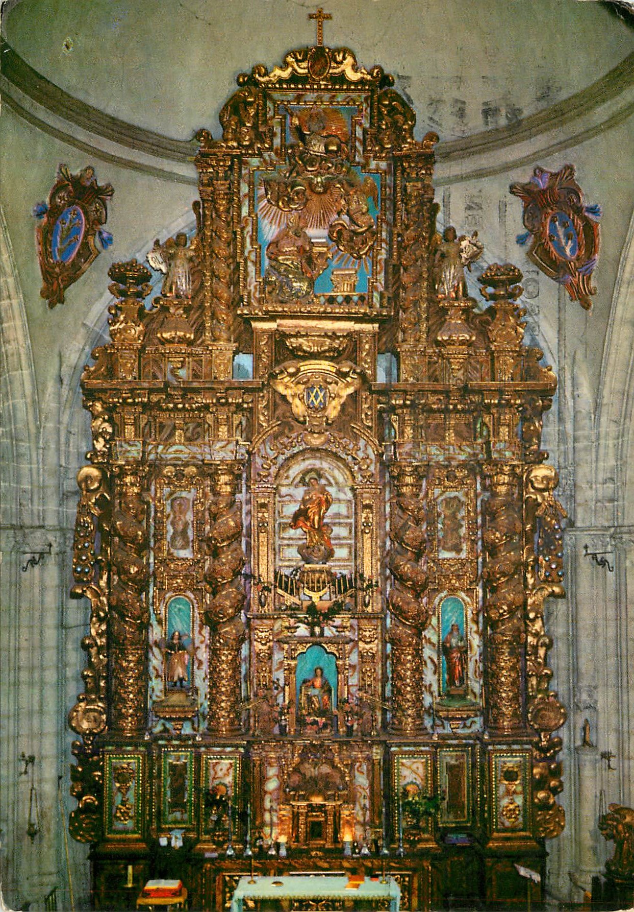 CPM Ronda eglise santa maria la mayor retable